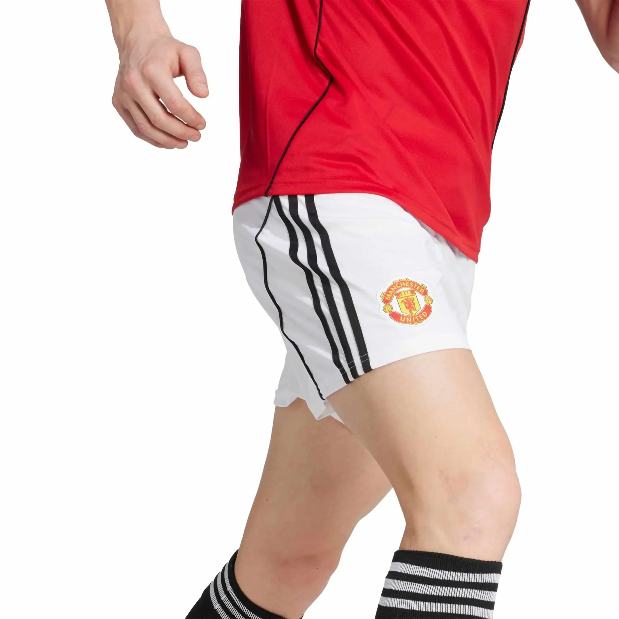 adidas 2025-26 Manchester United Men's Home Shorts 4
