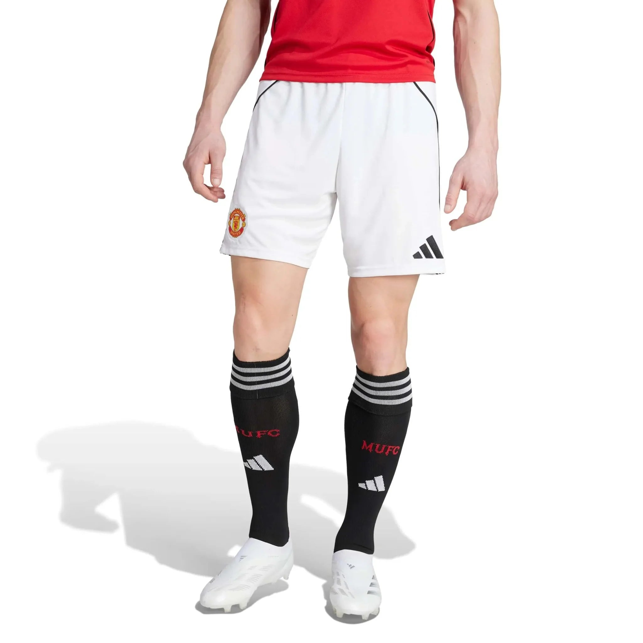 adidas 2025-26 Manchester United Men's Home Shorts 2