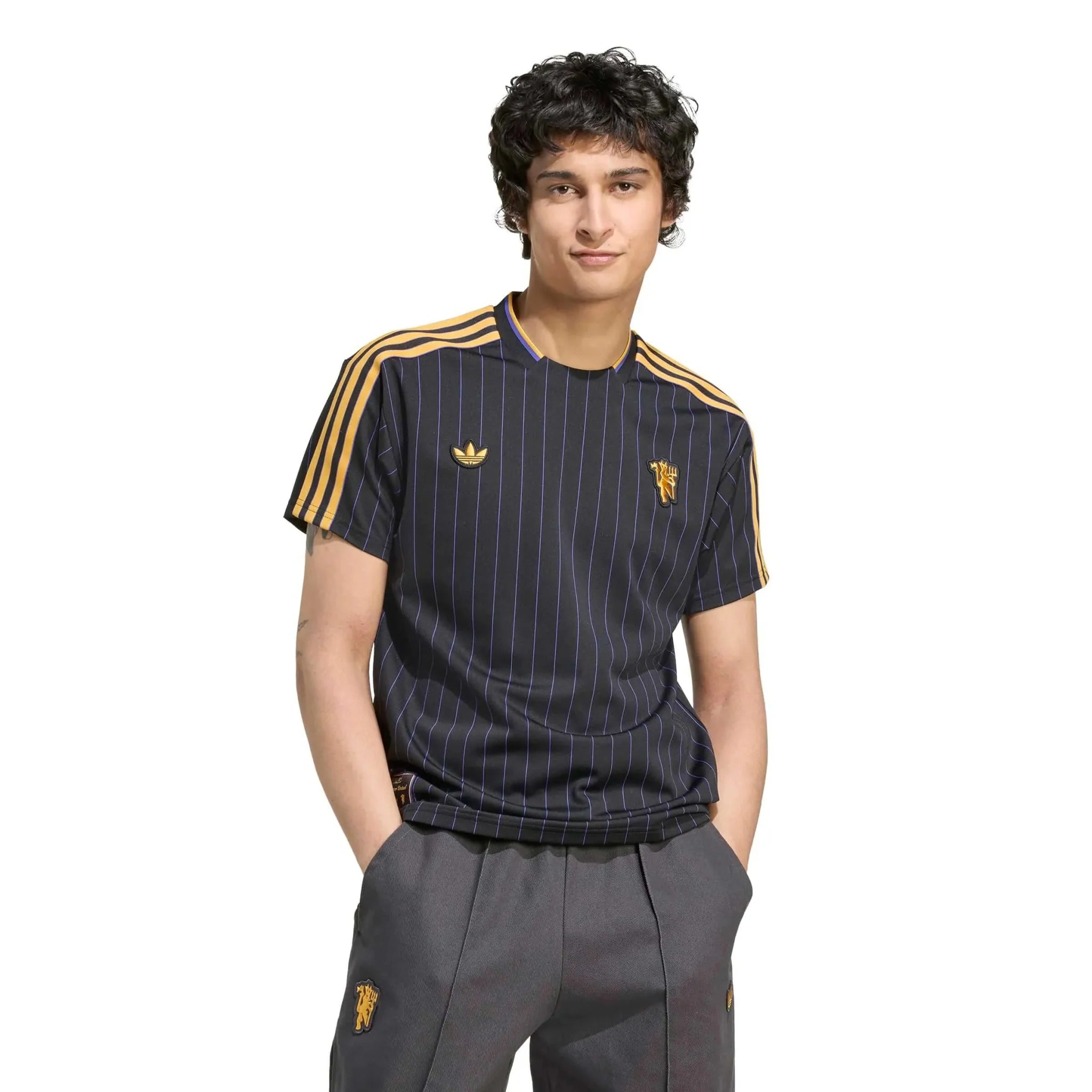 adidas 2025-26 Manchester United Men's Icon Soccer Jersey 5