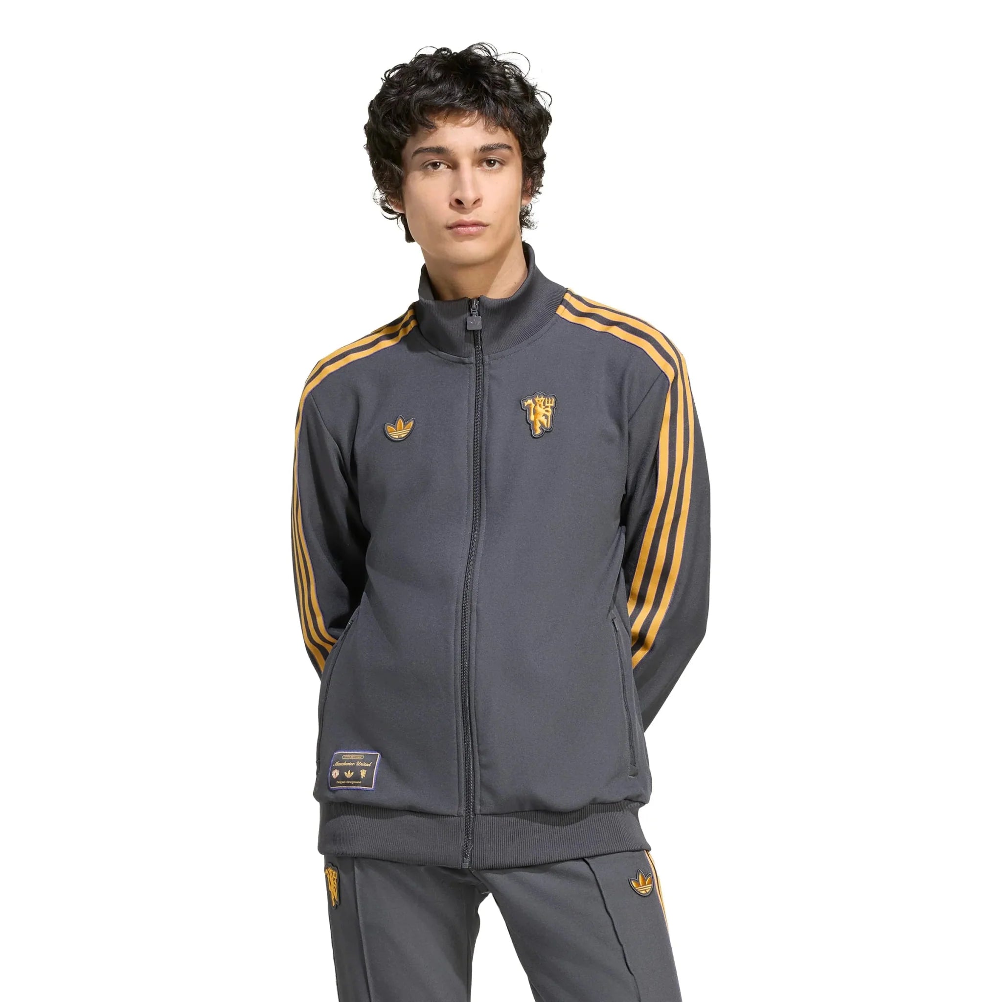 adidas 2025-26 Manchester United Men's Icon Track Top 2