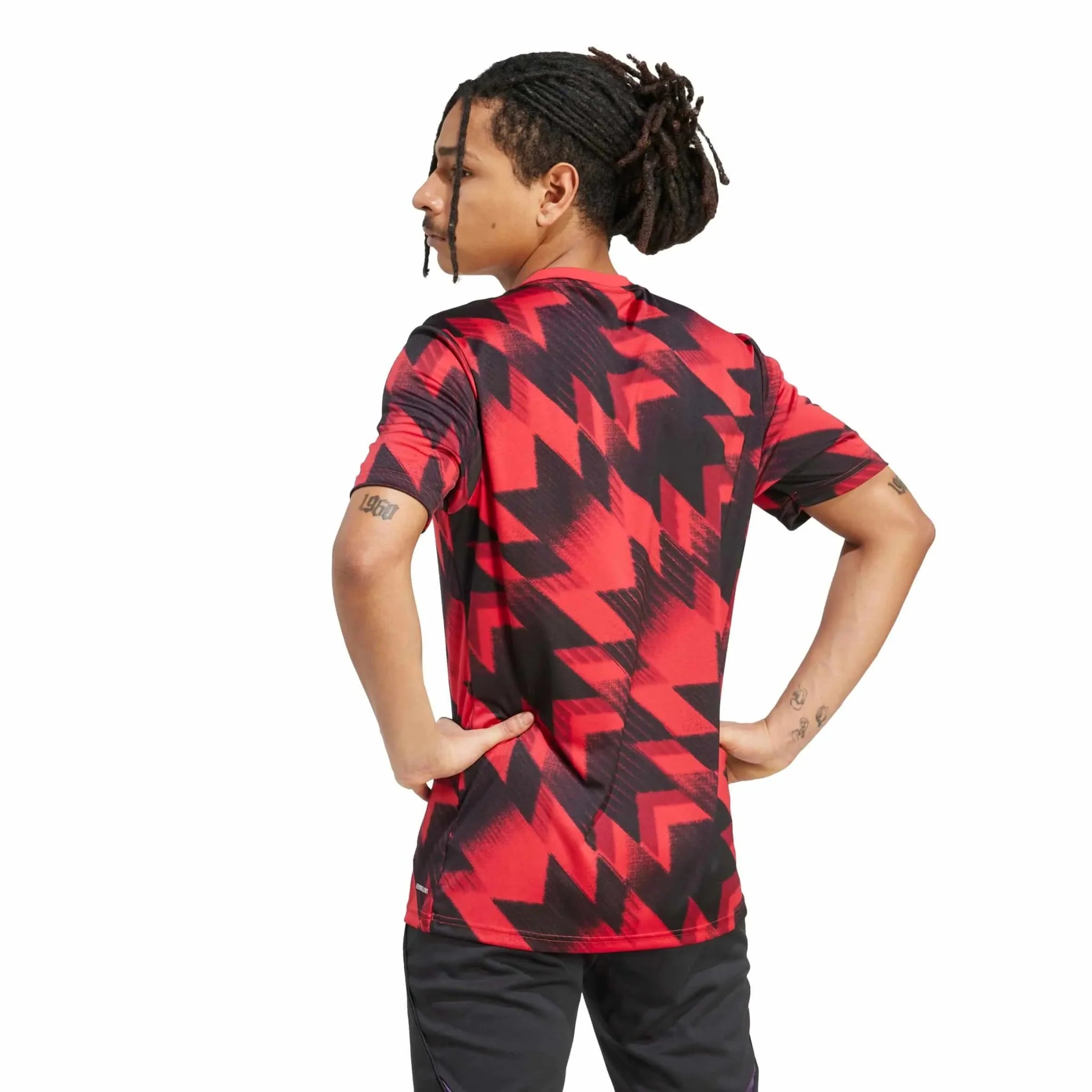 adidas 2025-26 Manchester United Men's Pre-Match Soccer Jersey 5