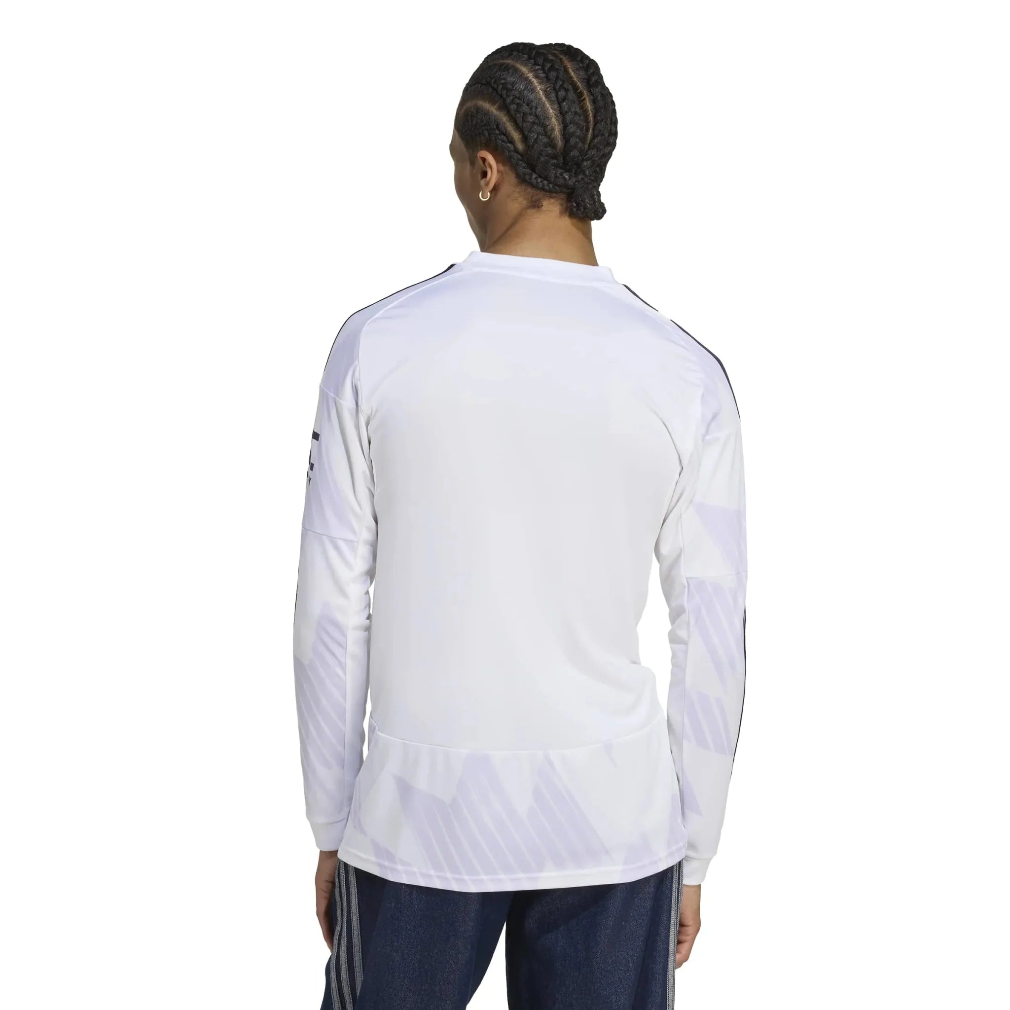 adidas 2025-26 Manchester United Men's Stadium Away Long-Sleeve Soccer Jersey 4