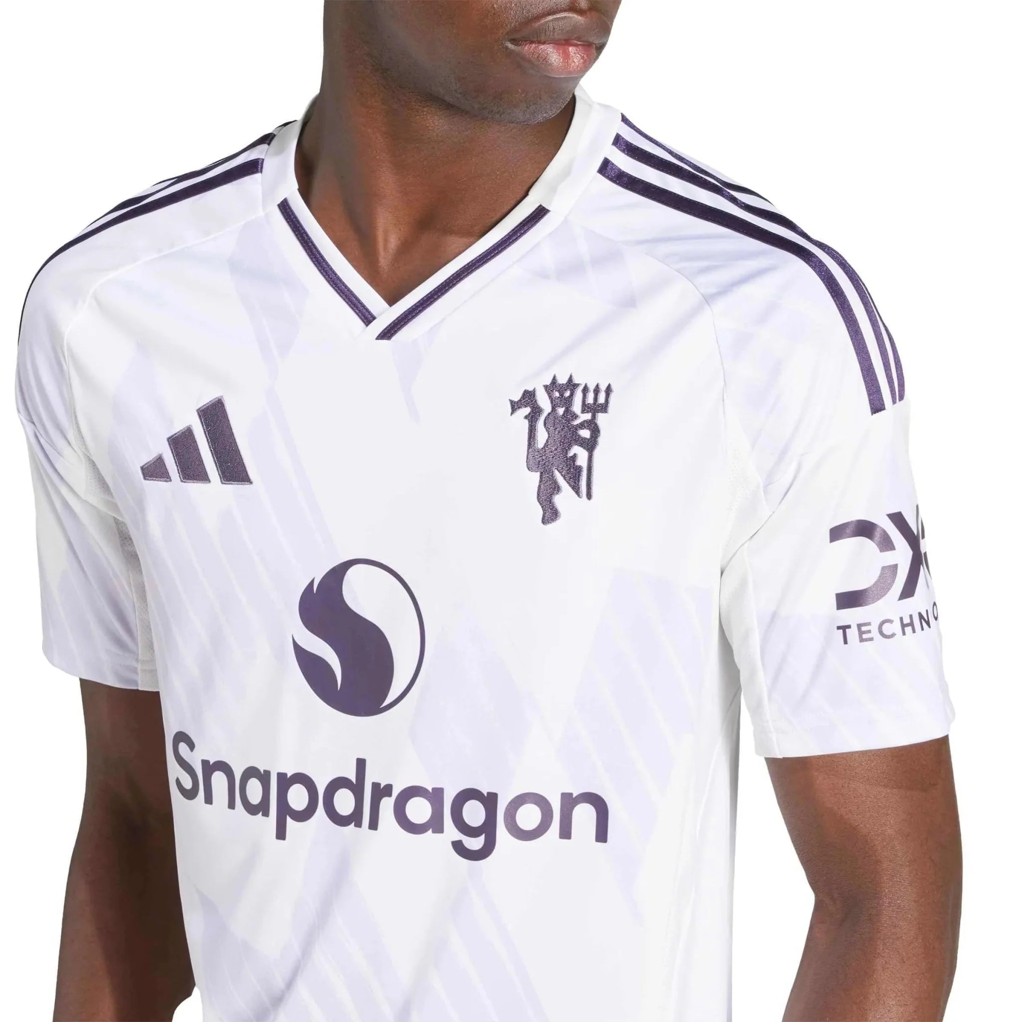 adidas 2025-26 Manchester United Men's Stadium Away Soccer Jersey 5