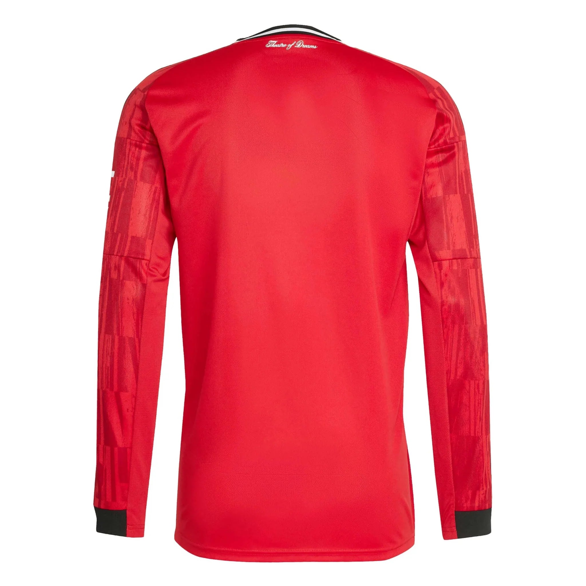 adidas 2025-26 Manchester United Men's Stadium Home Long-Sleeve Soccer Jersey 2