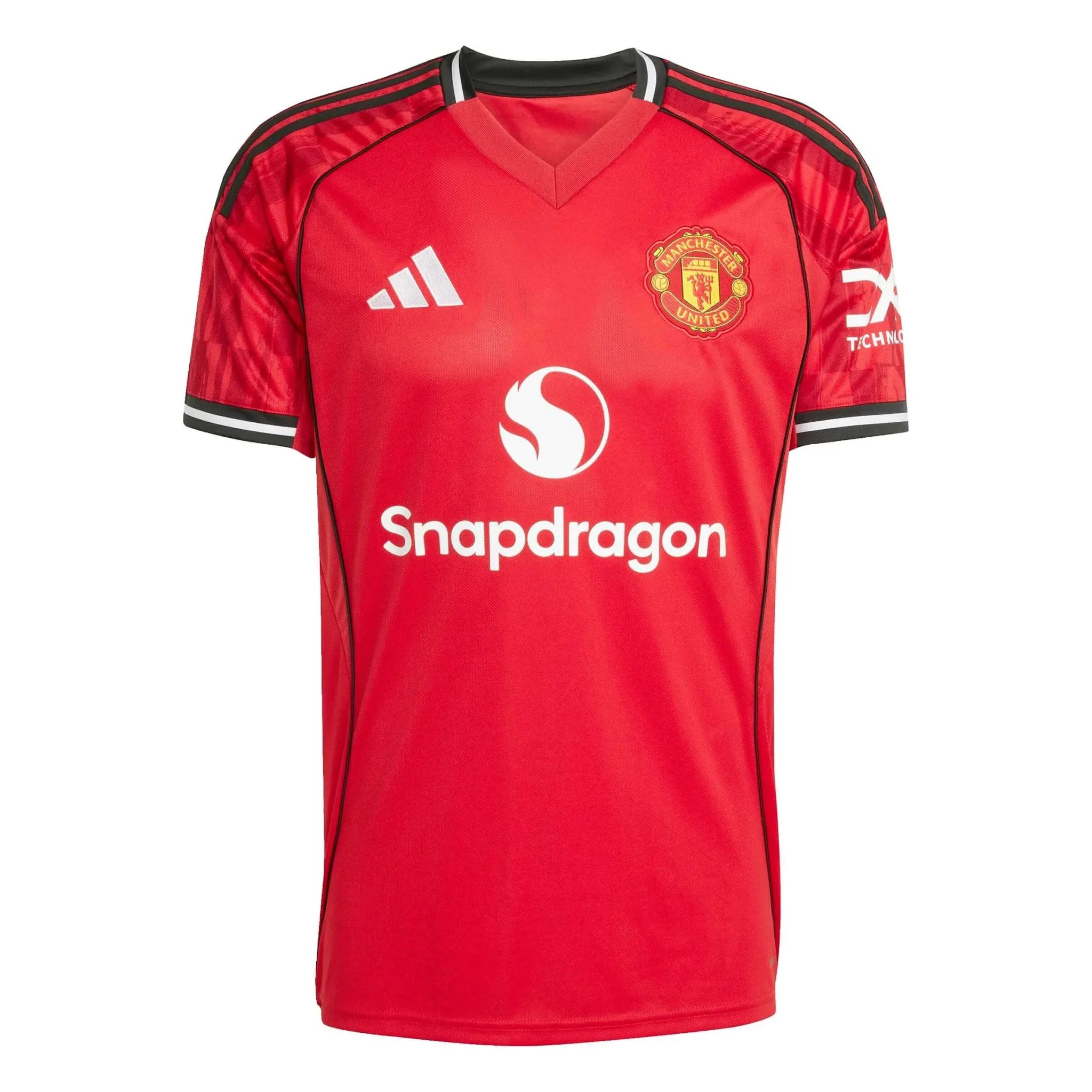 adidas 2025-26 Manchester United Men's Stadium Home Soccer Jersey 1
