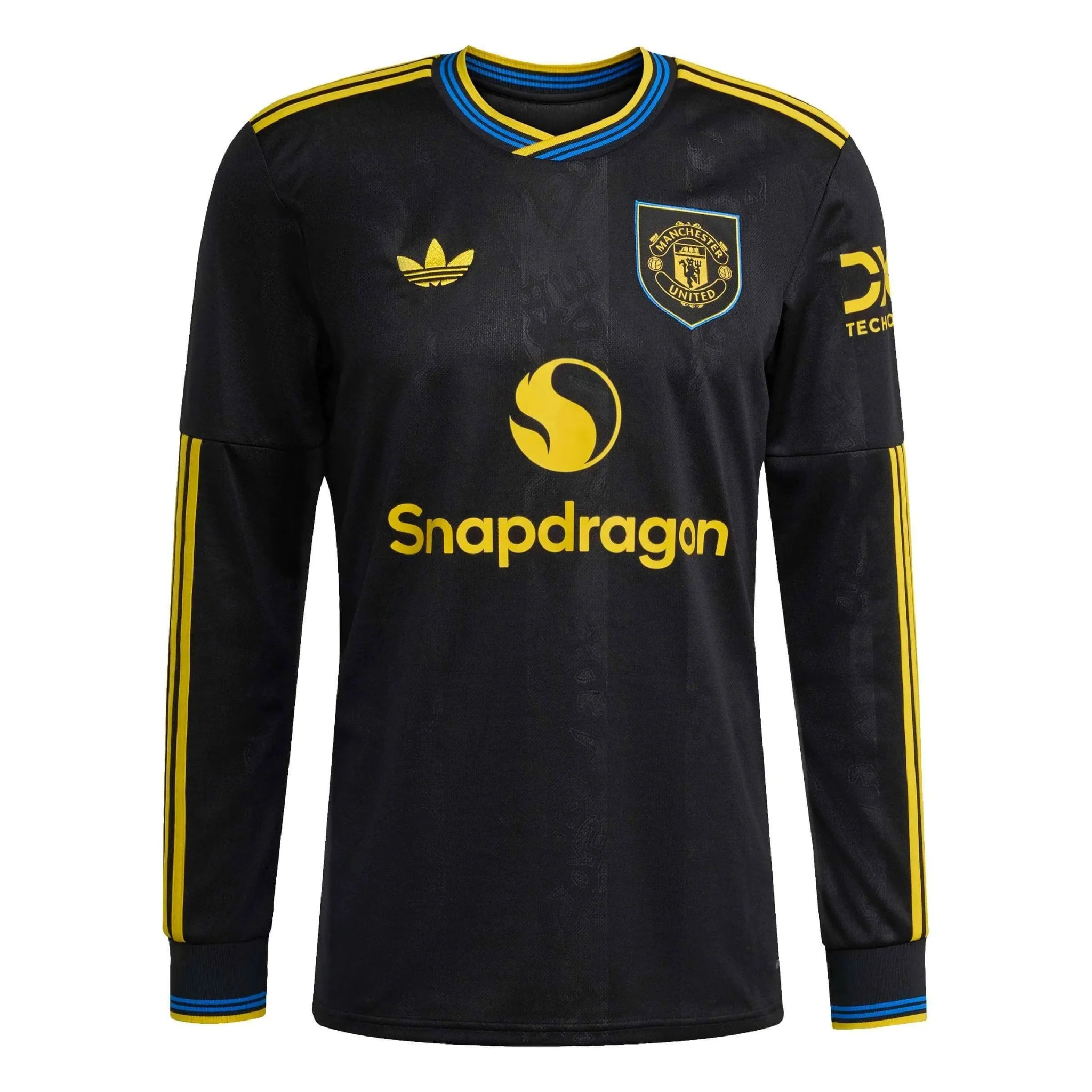 adidas 2025-26 Manchester United Men's Stadium Third Long-Sleeve Soccer Jersey 1