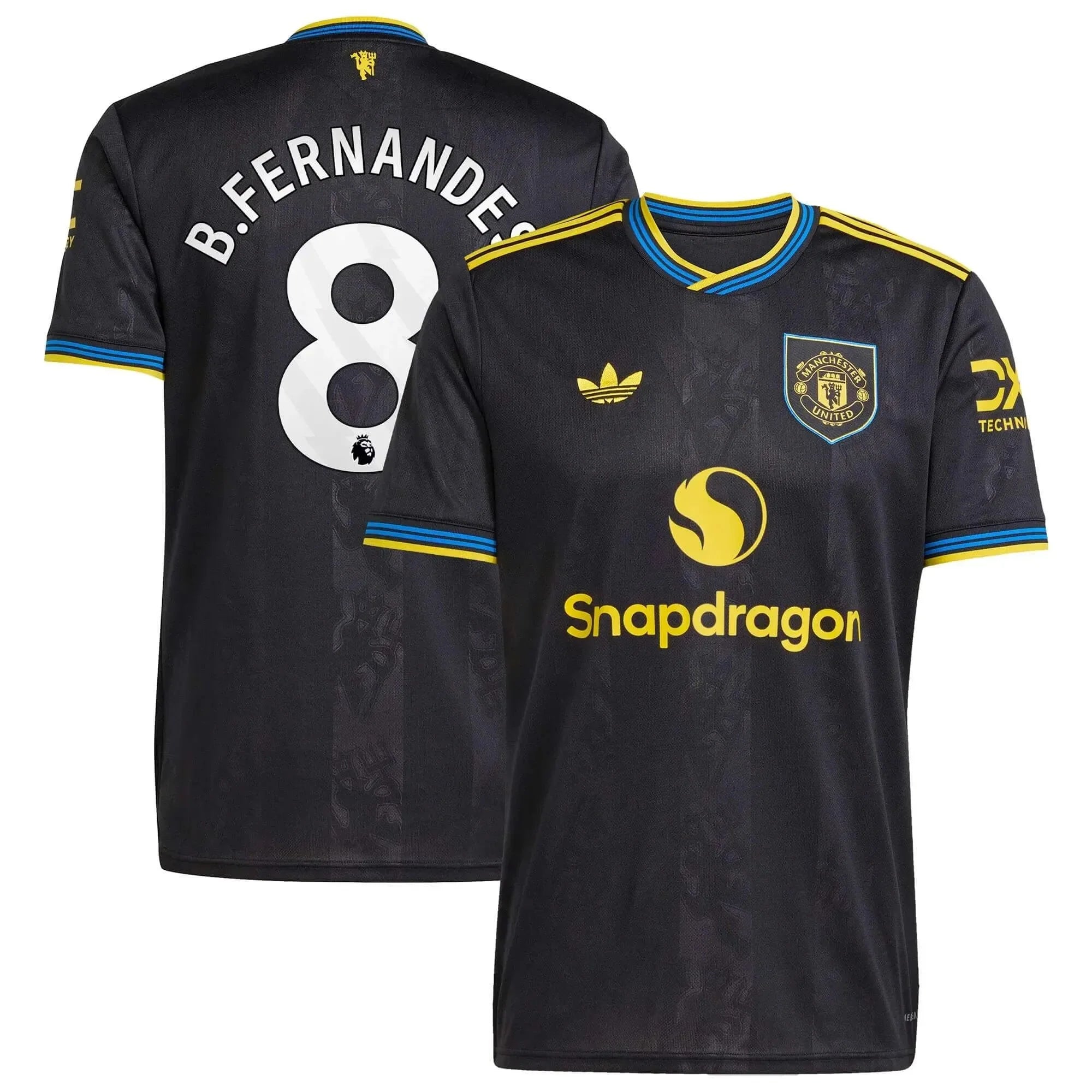 adidas 2025-26 Manchester United Youth Stadium Third Soccer Jersey 9