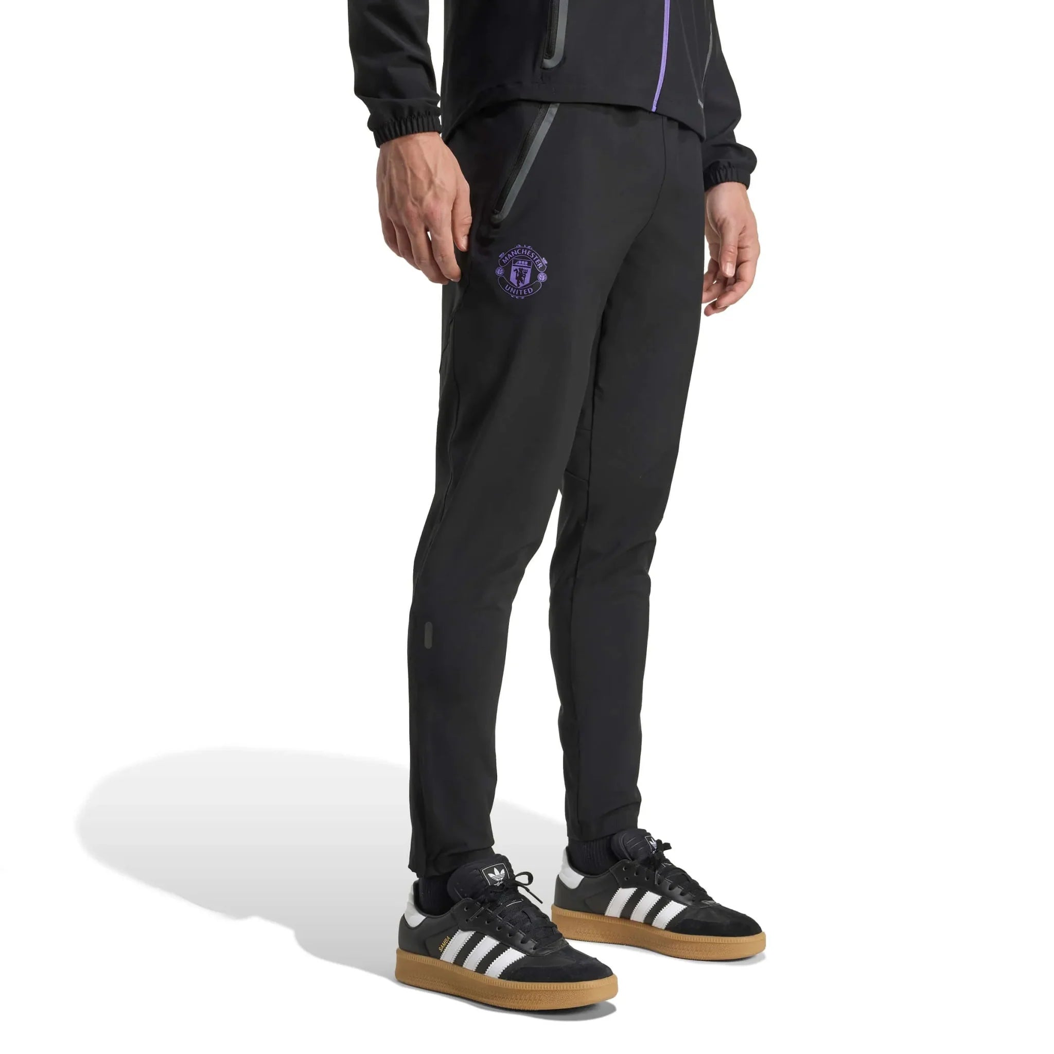 adidas 2025-26 Manchester United Men's Tiro 25 Competition Vis Tech Travel Pants 3