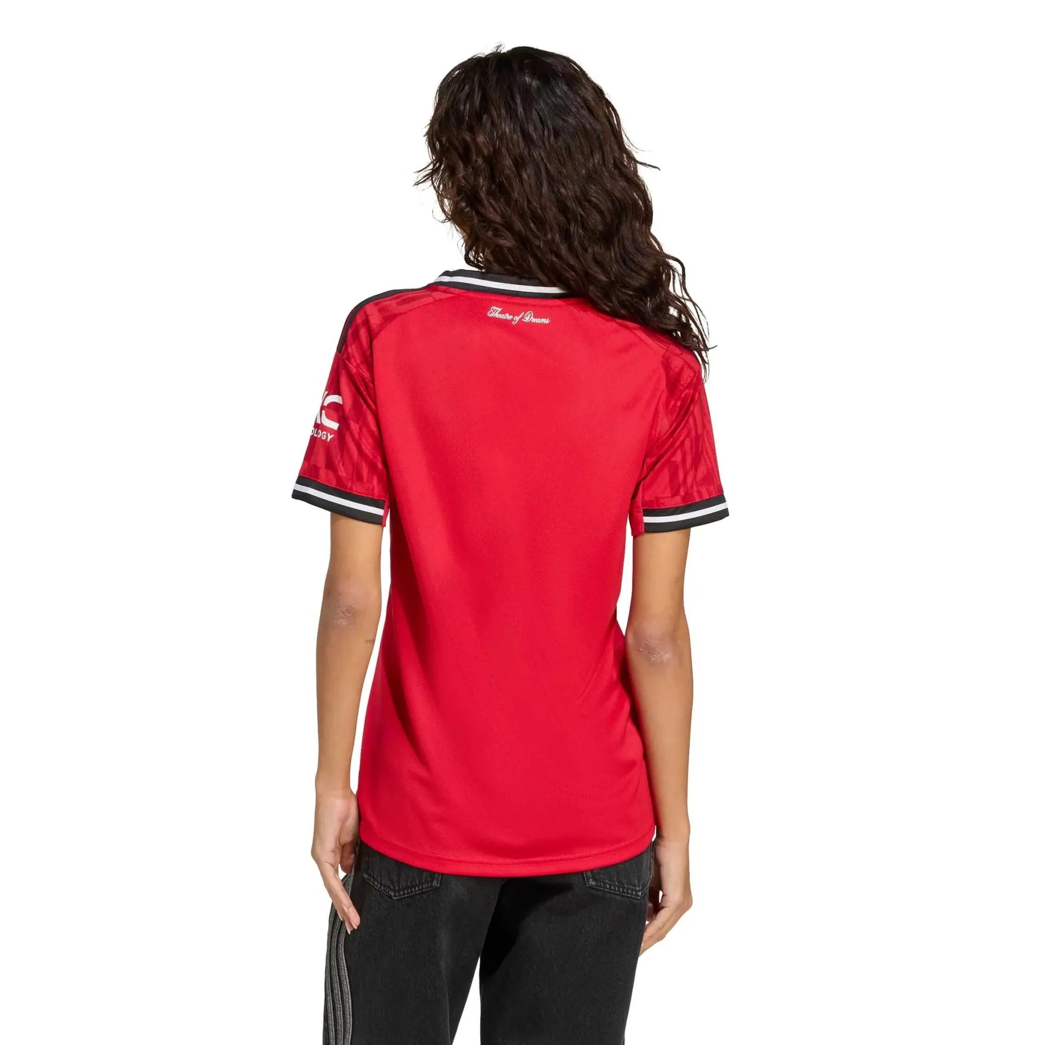 adidas 2025-26 Manchester United Women's Stadium Home Soccer Jersey 4