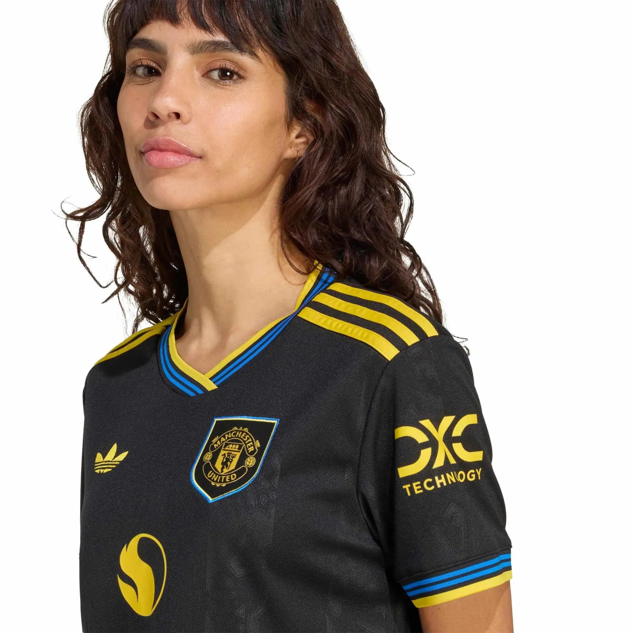 adidas 2025-26 Manchester United Women's Stadium Third Soccer Jersey 5