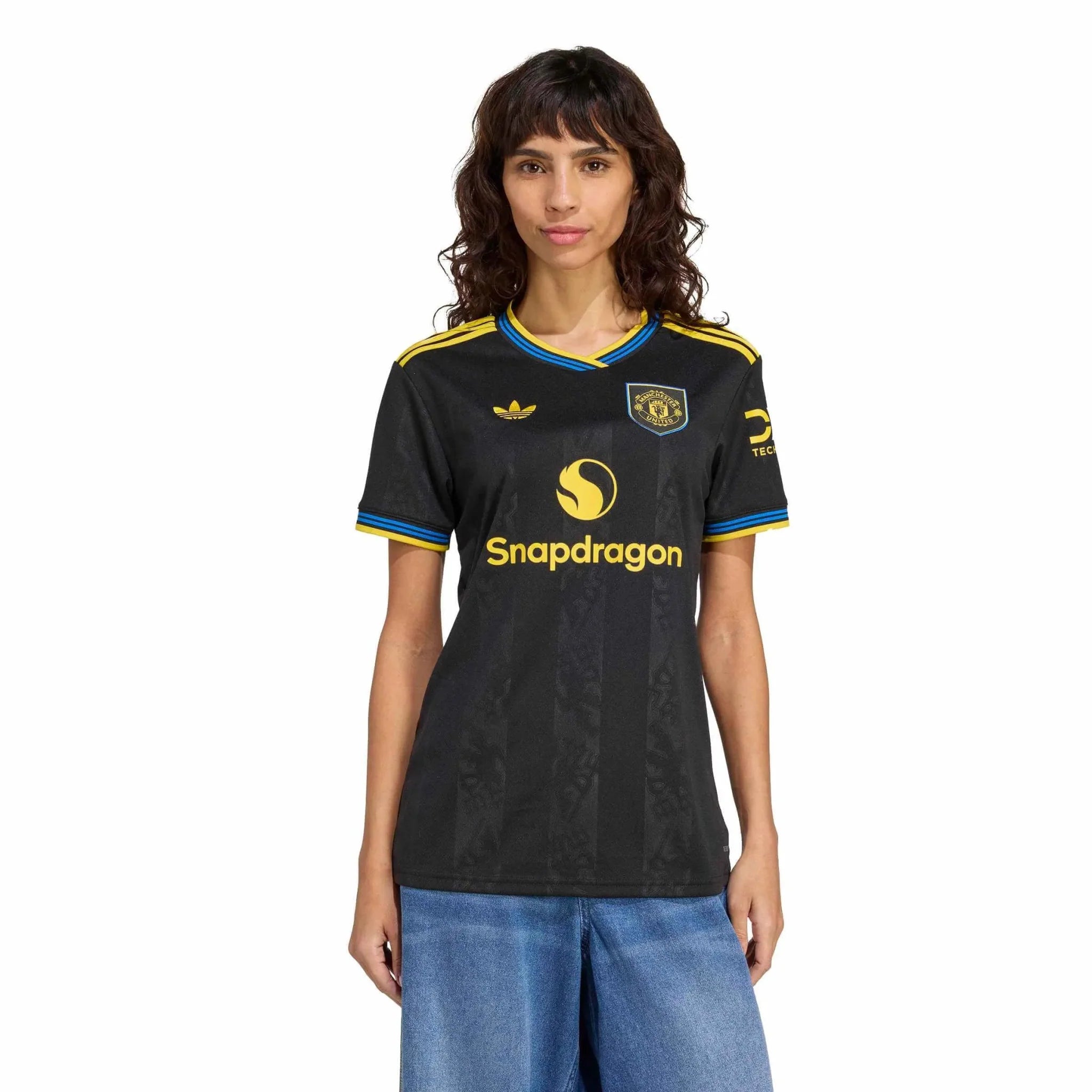 adidas 2025-26 Manchester United Women's Stadium Third Soccer Jersey 3