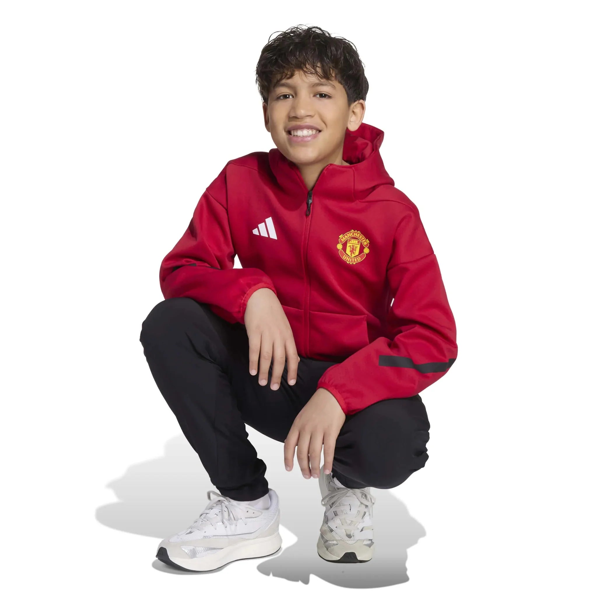 adidas 2025-26 Manchester United Youth Anthem Jacket 4