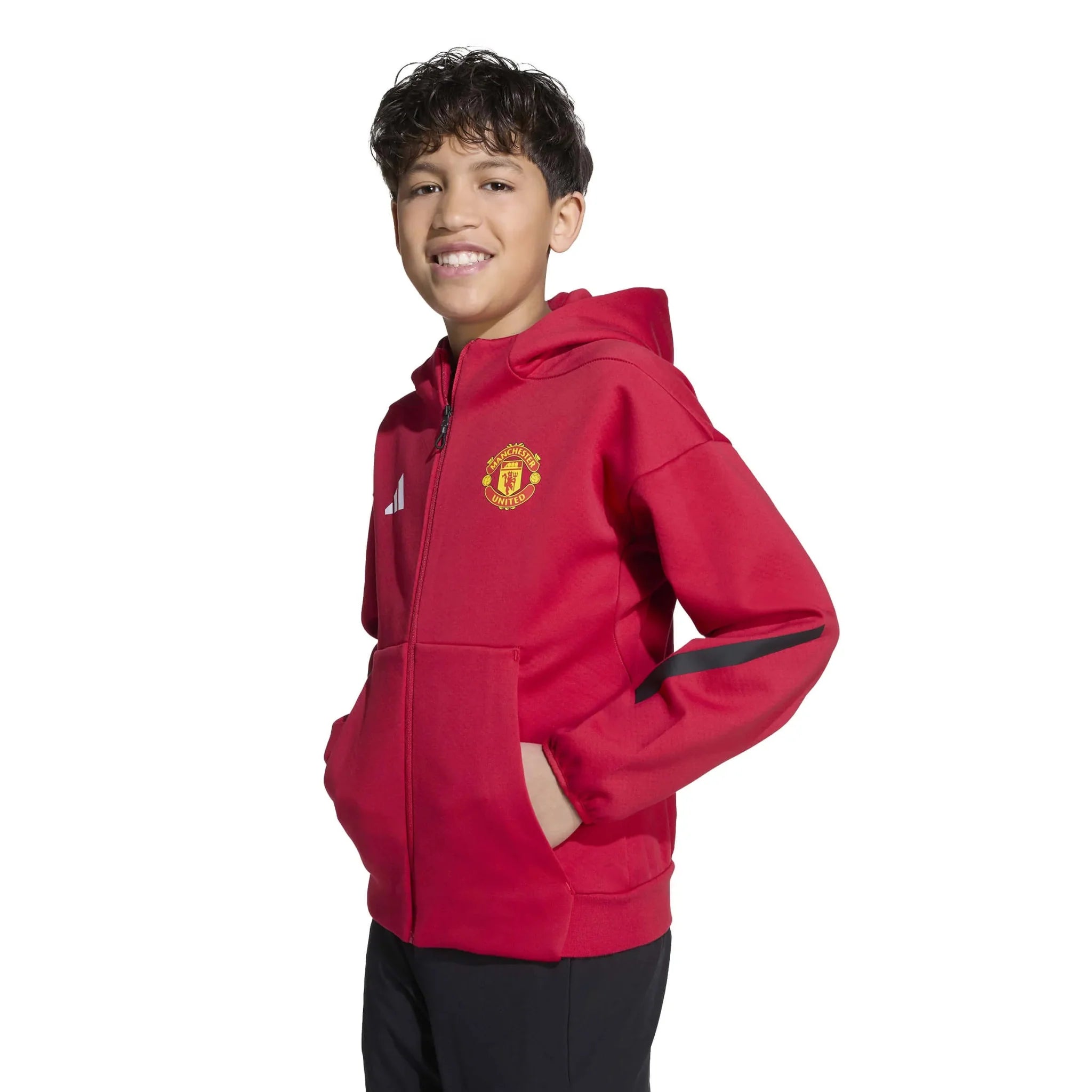 adidas 2025-26 Manchester United Youth Anthem Jacket 2
