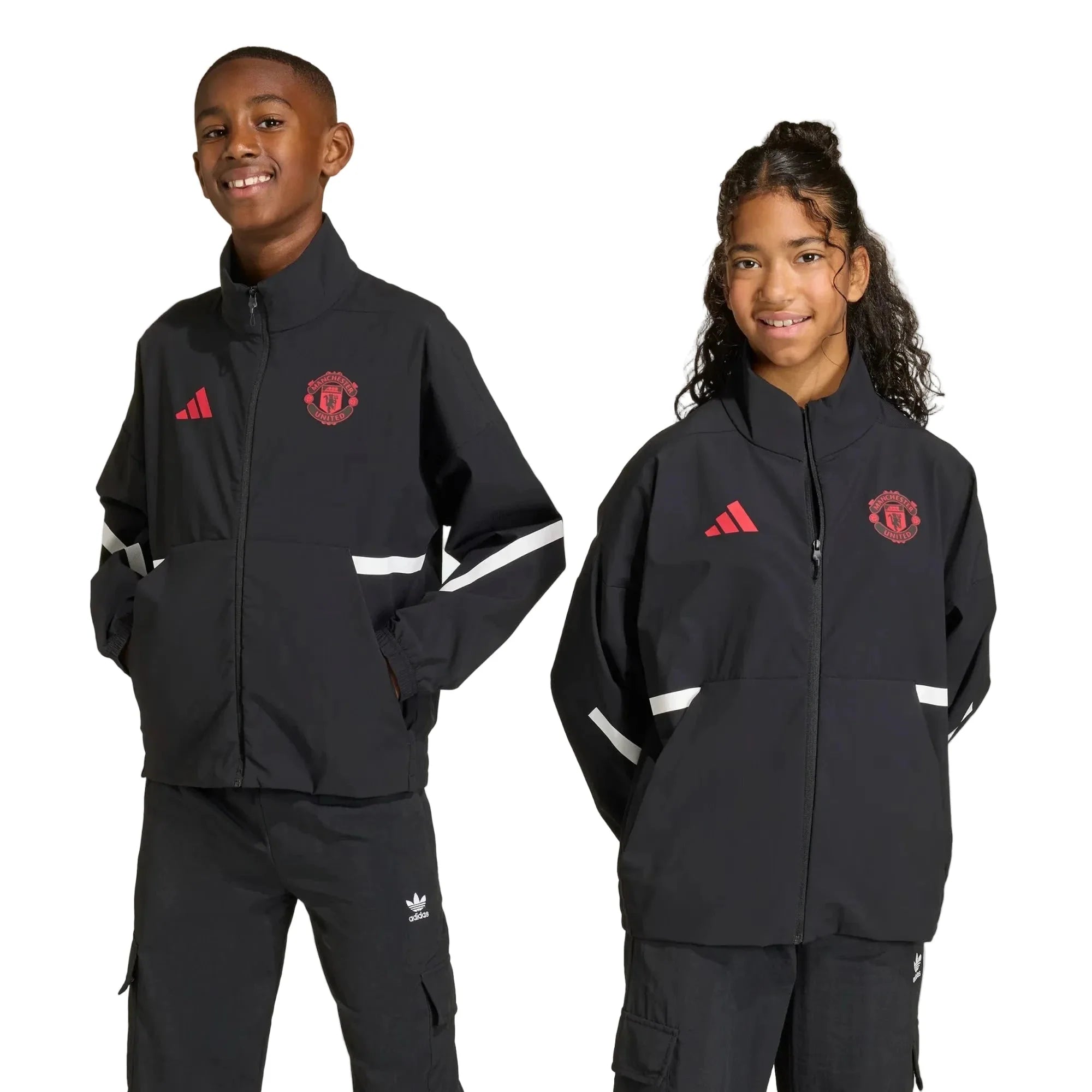 adidas 2025-26 Manchester United Youth Anthem Jacket 6