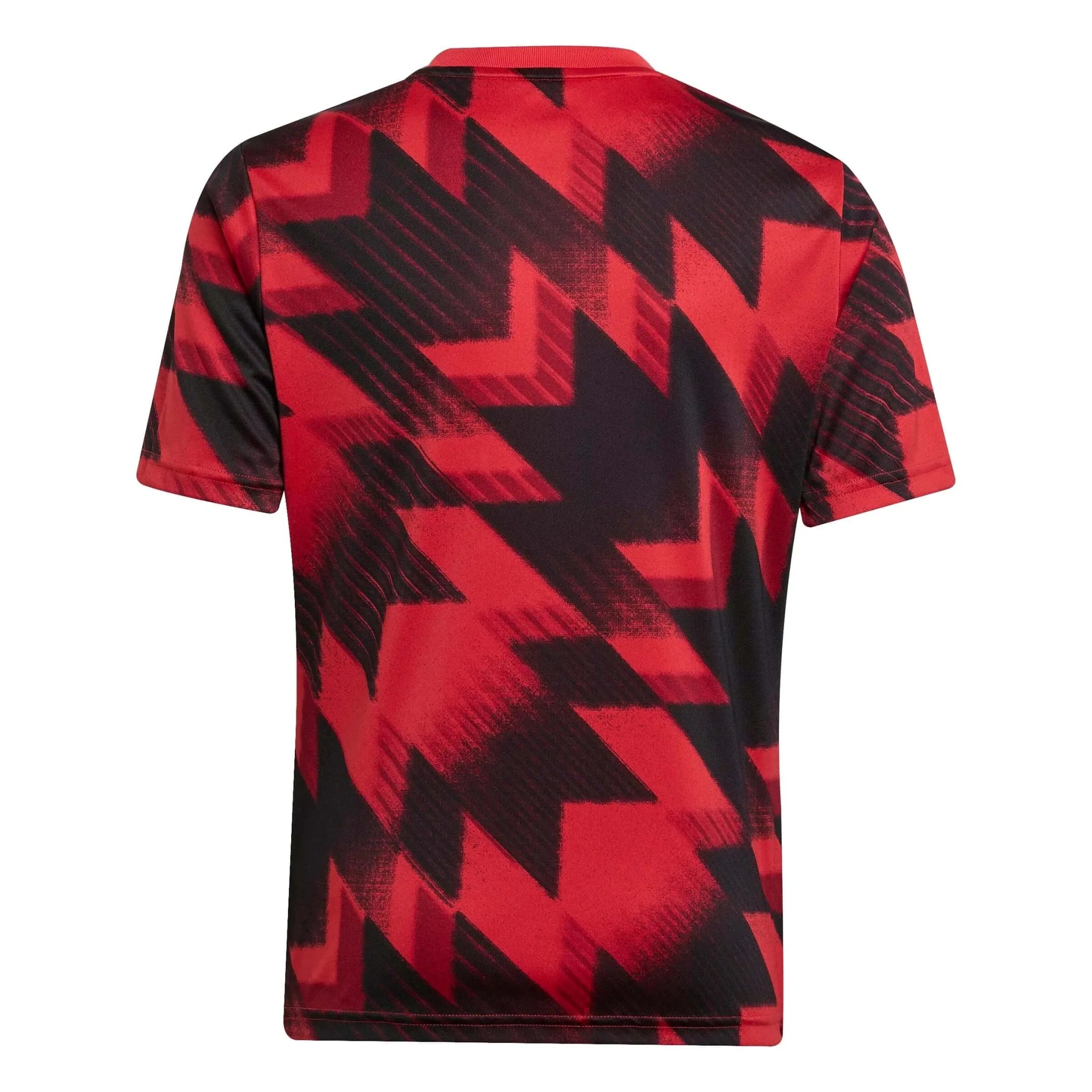 adidas 2025-26 Manchester United Youth Pre-Match Soccer Jersey 2