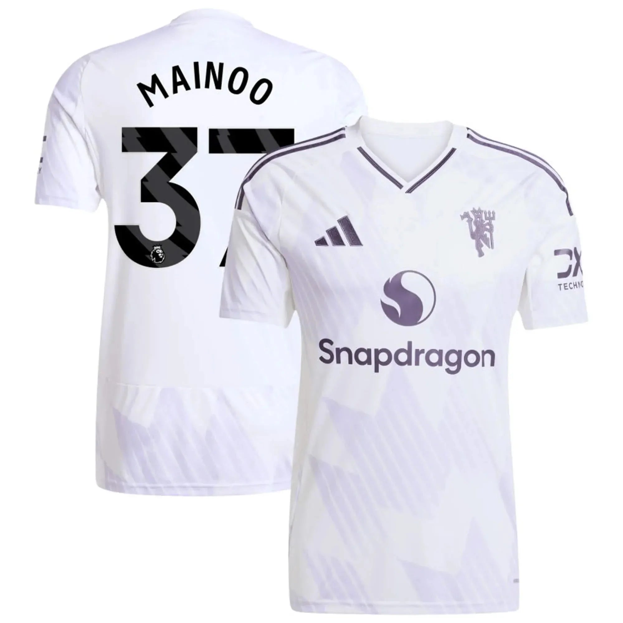 adidas 2025-26 Manchester United Youth Stadium Away Soccer Jersey 9