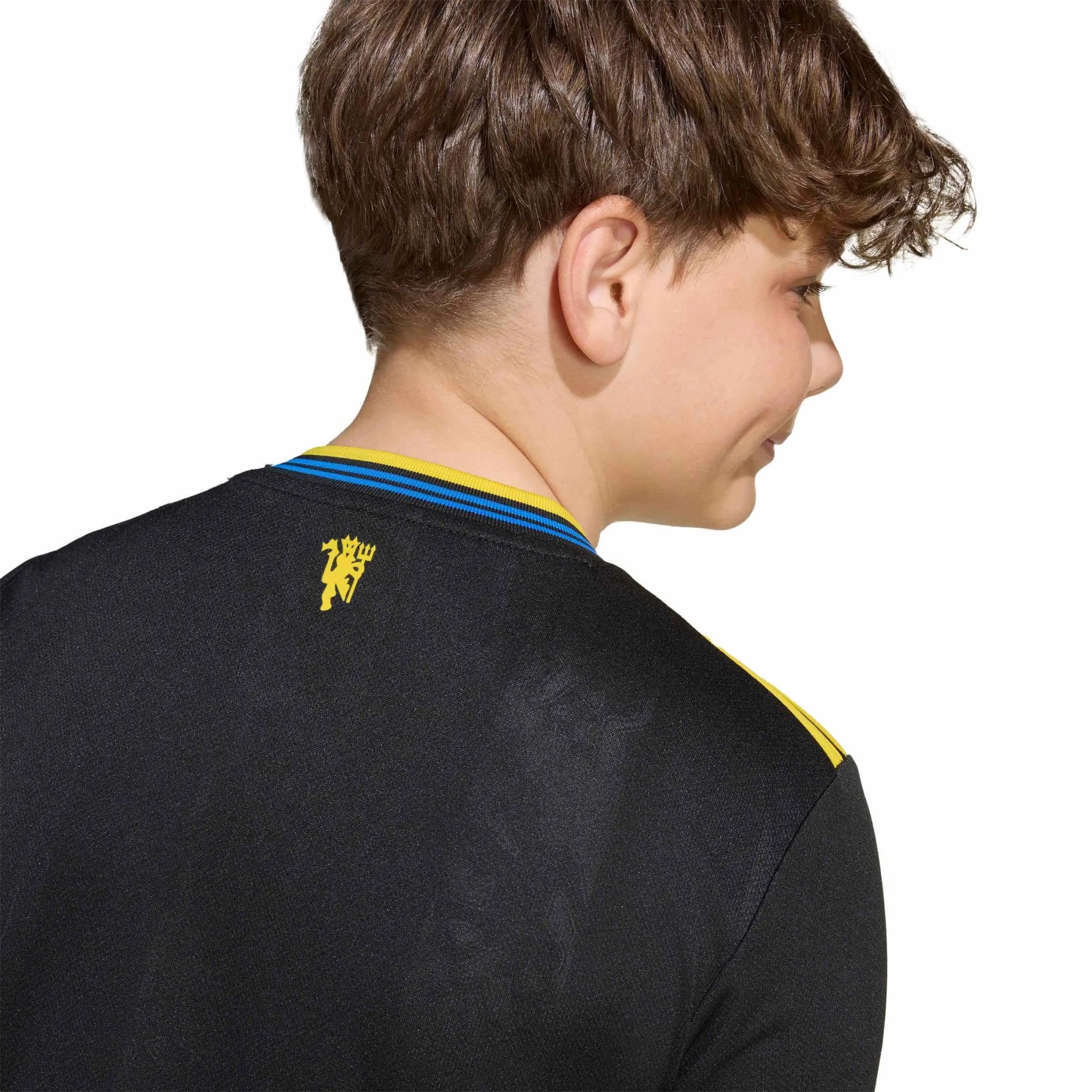 adidas 2025-26 Manchester United Youth Stadium Third Soccer Jersey 8