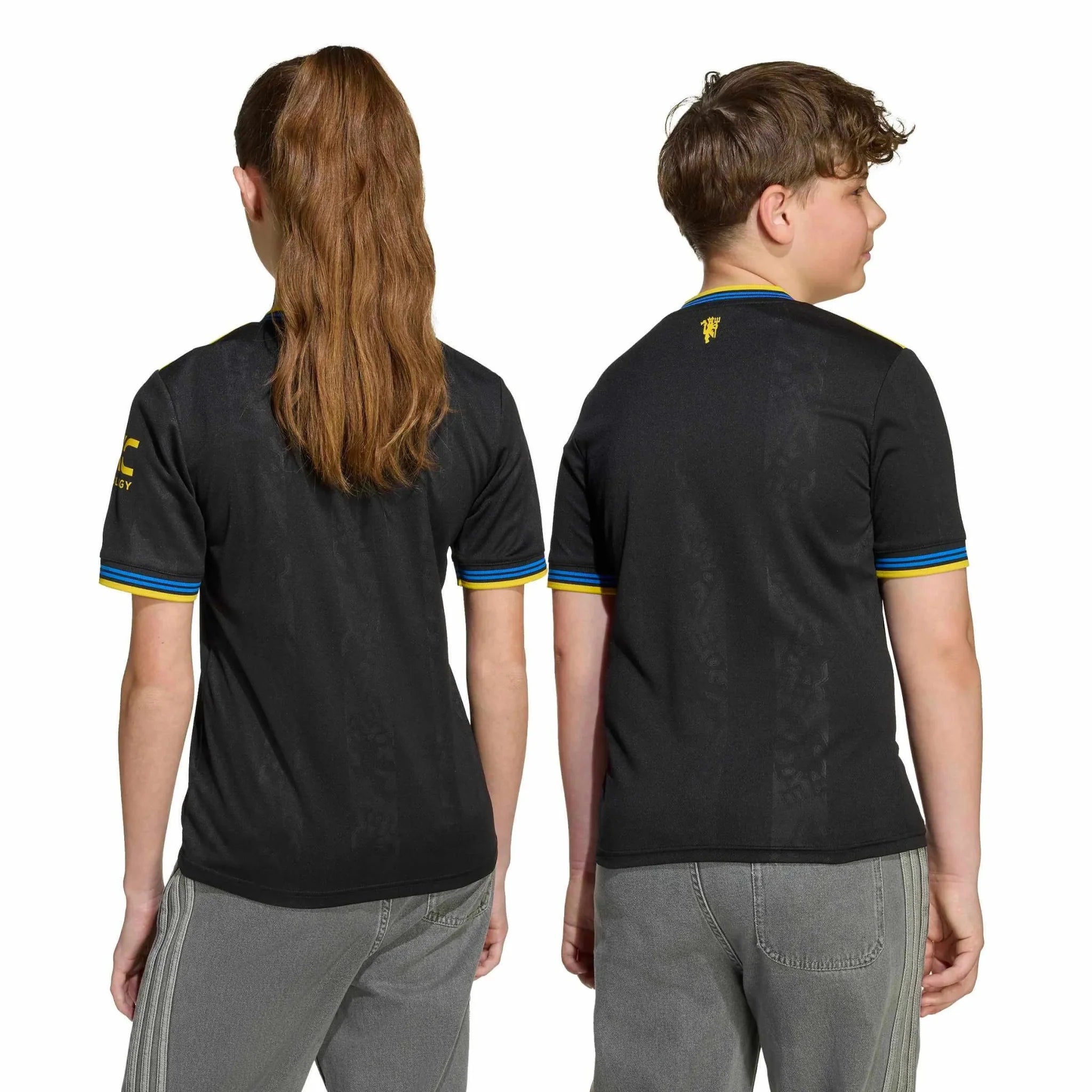 adidas 2025-26 Manchester United Youth Stadium Third Soccer Jersey 6