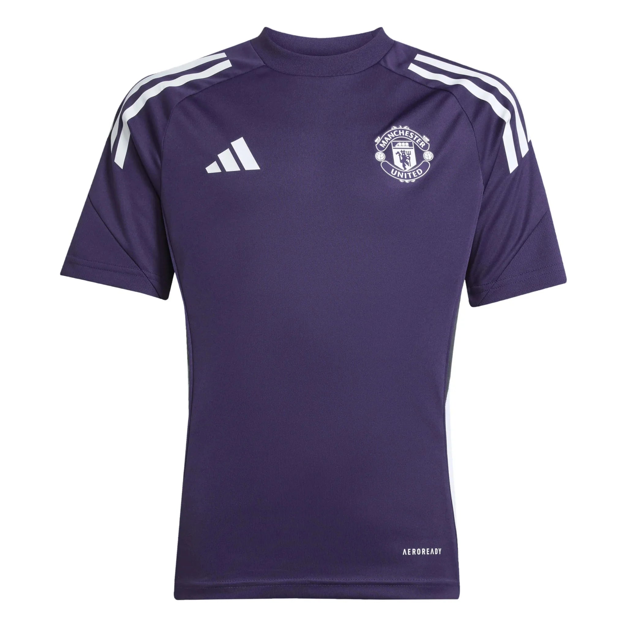 adidas 2025-26 Manchester United Youth Training Soccer Jersey 1