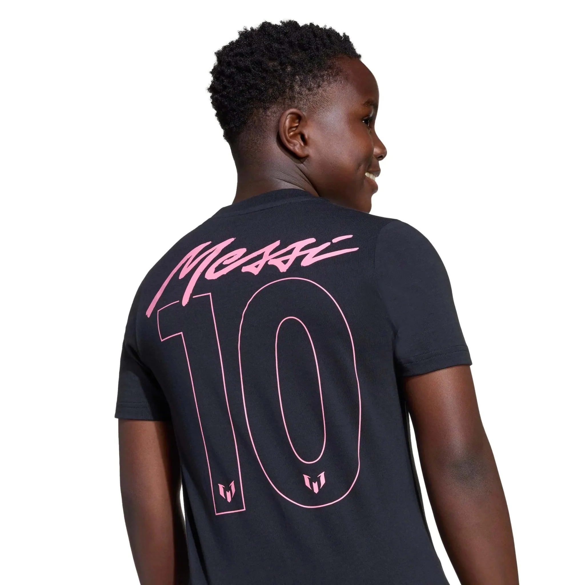 adidas 2025-26 Messi Youth Name And Number Graphic Tee 3