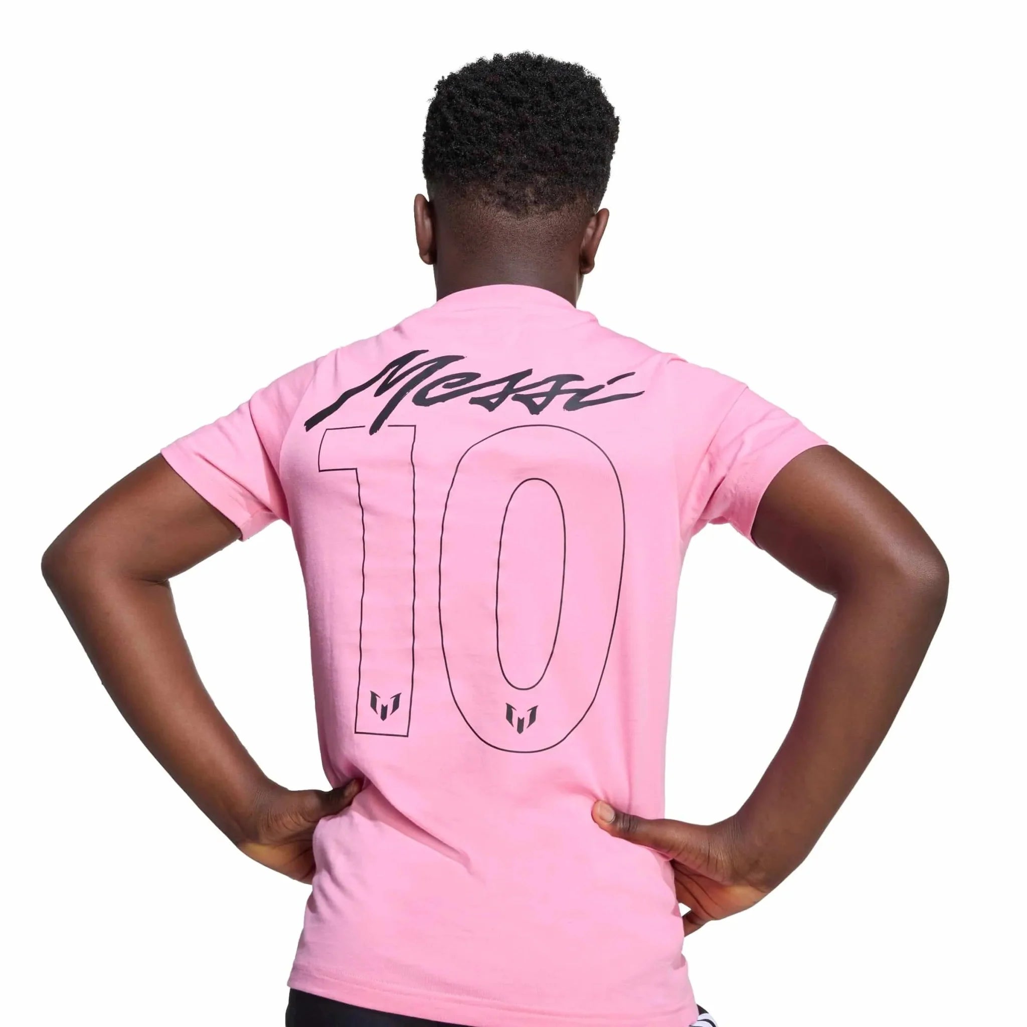 adidas 2025-26 Messi Youth Name And Number Graphic Tee 3