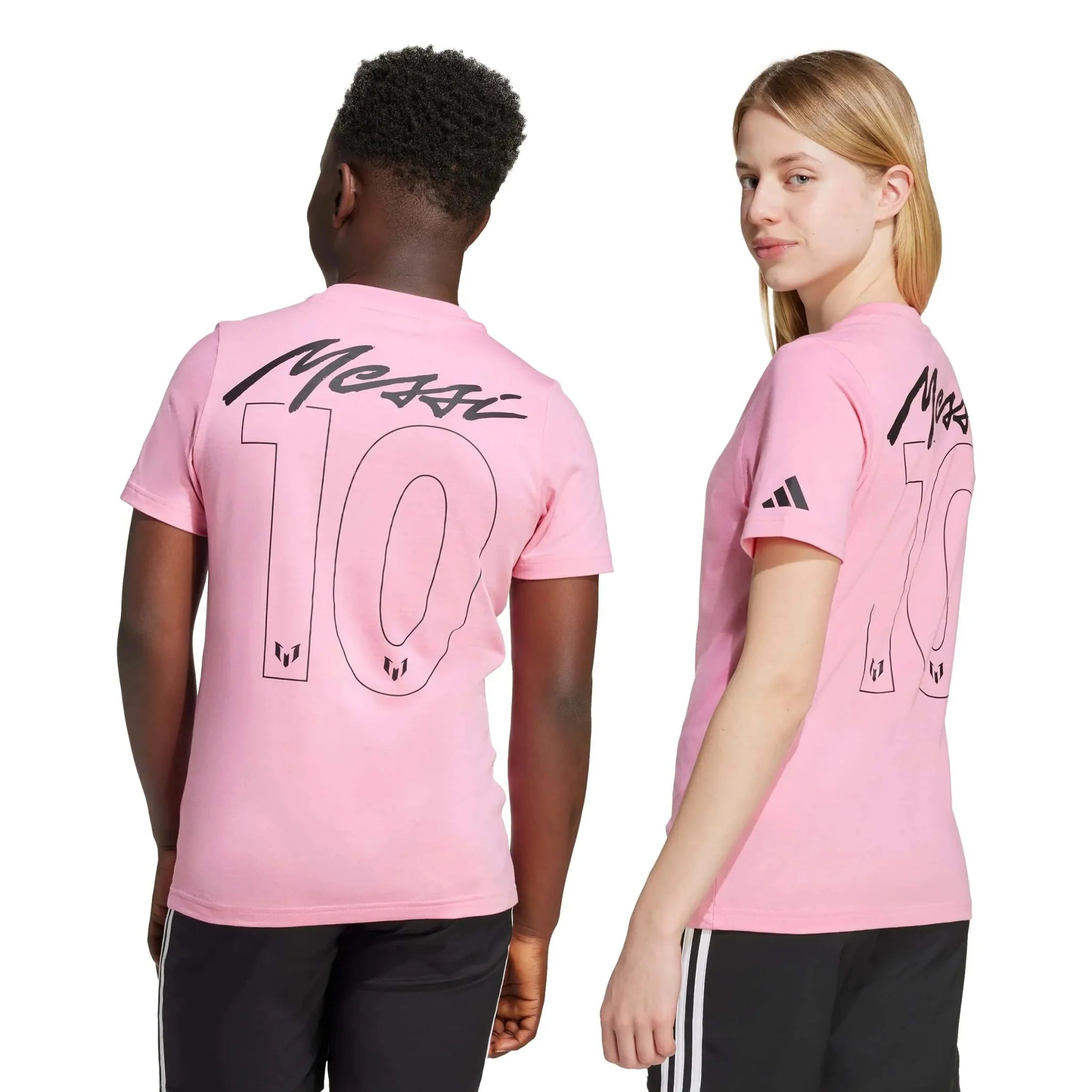 adidas 2025-26 Messi Youth Name And Number Graphic Tee 7