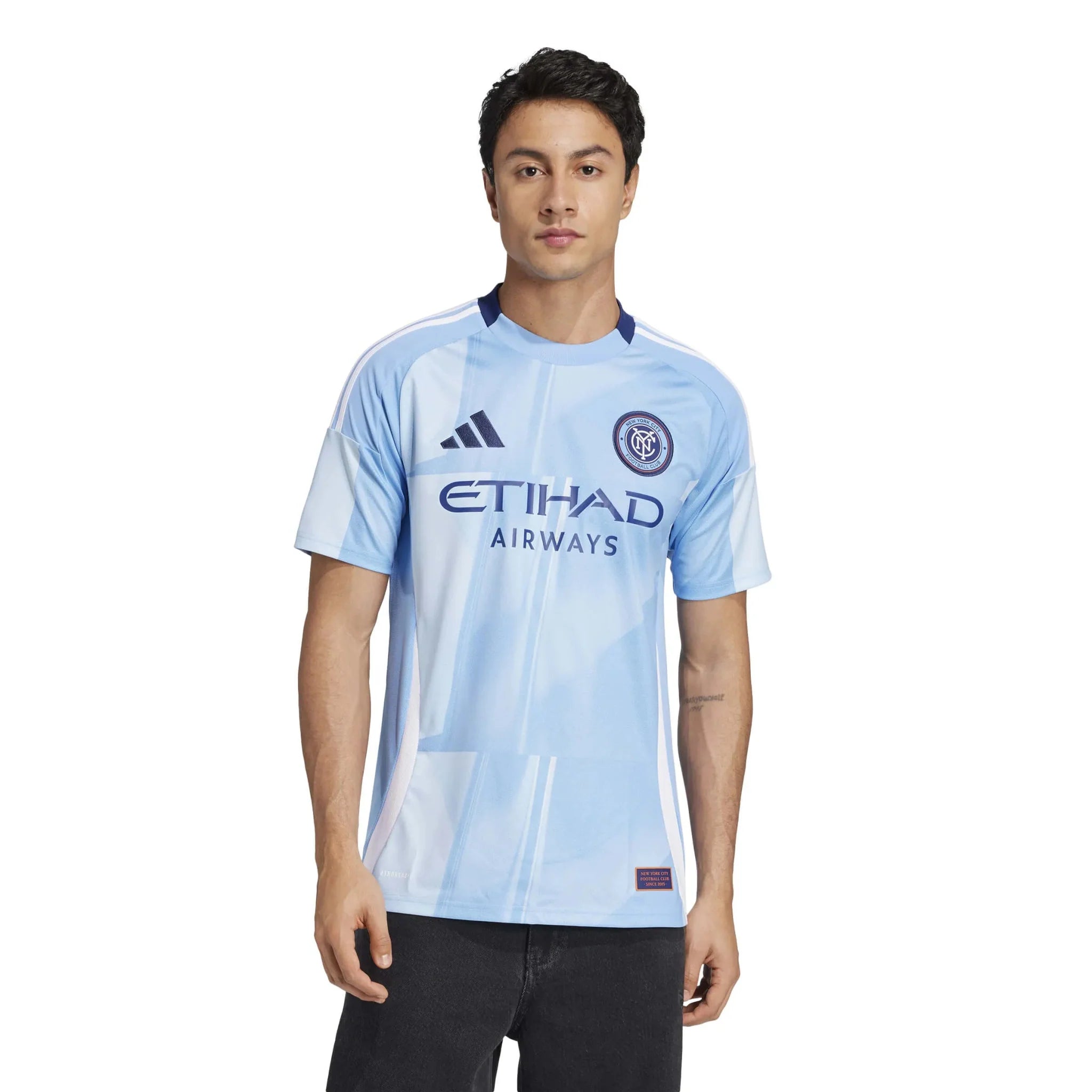 adidas 2025-26 New York City FC Men's Stadium Home Soccer Jersey 3