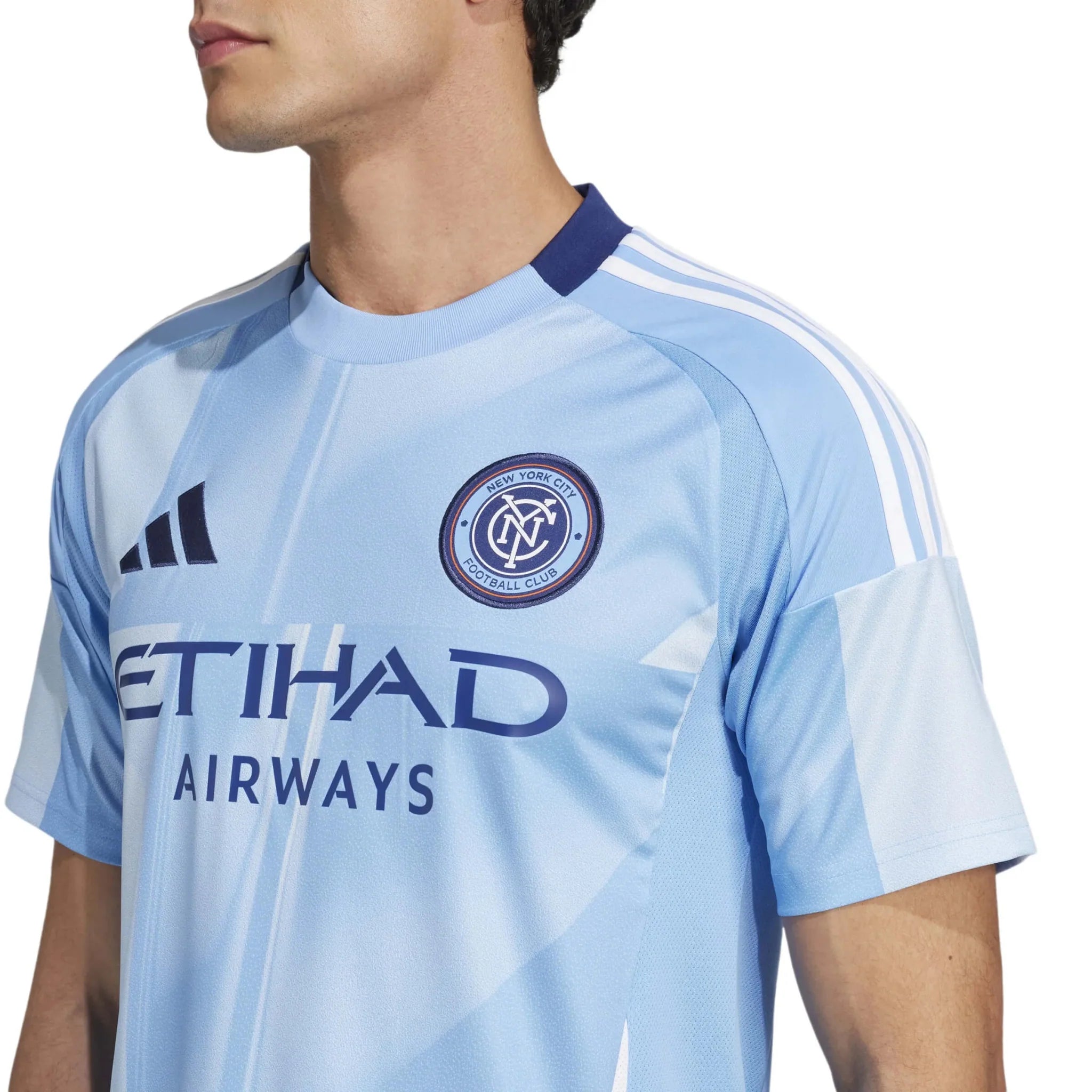 adidas 2025-26 New York City FC Men's Stadium Home Soccer Jersey 6