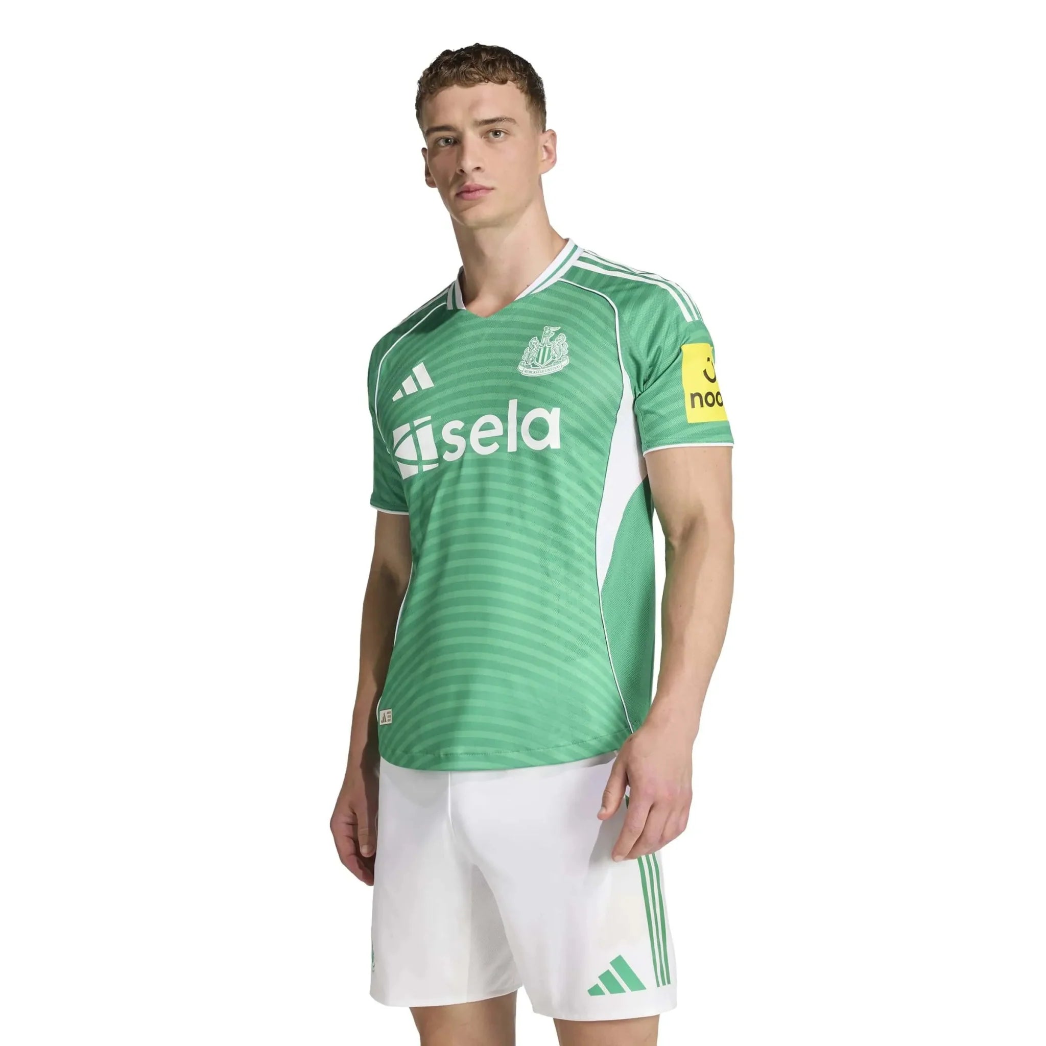 adidas 2025-26 Newcastle Men's Authentic Away Soccer Jersey 3
