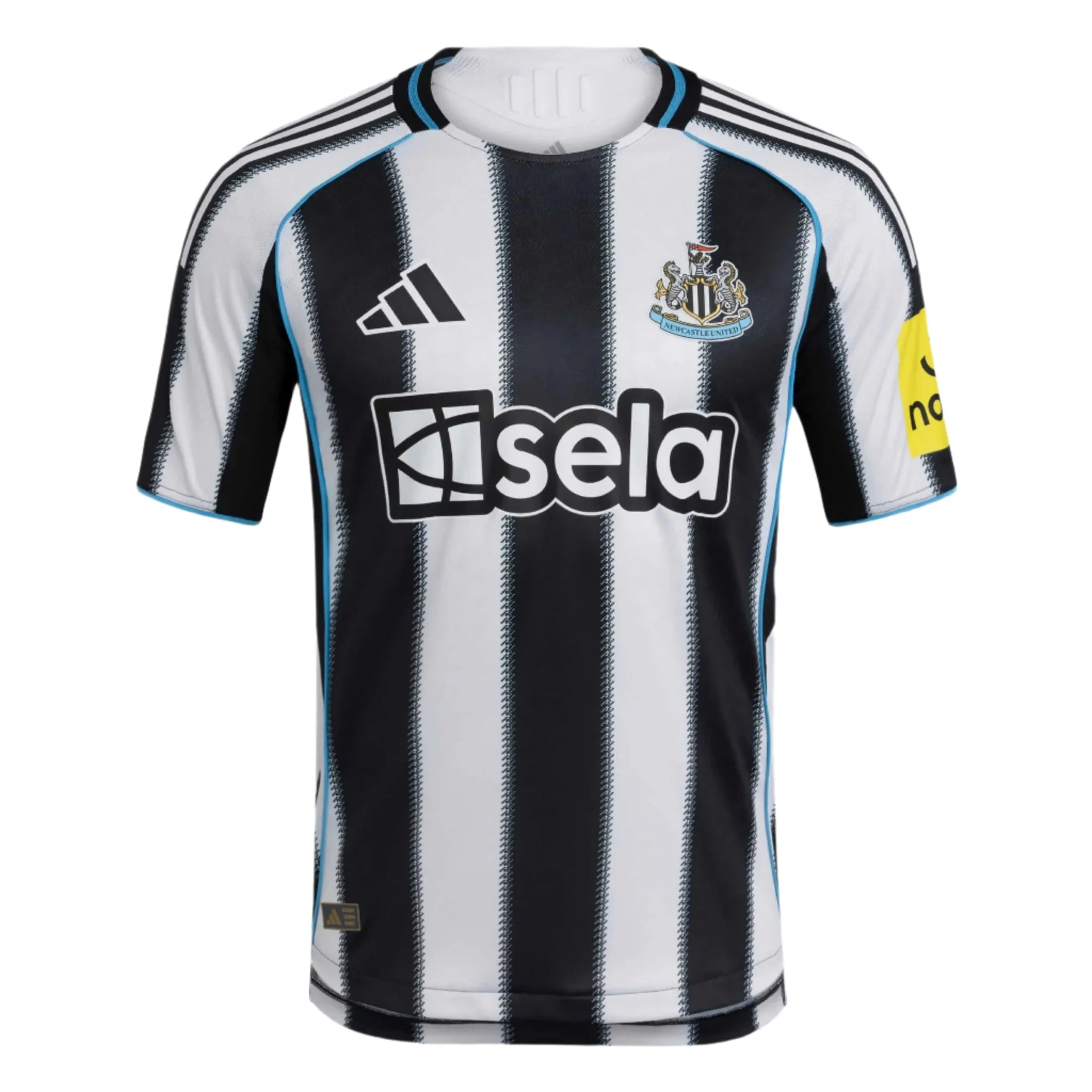 adidas 2025-26 Newcastle Men's Authentic Home Soccer Jersey 1