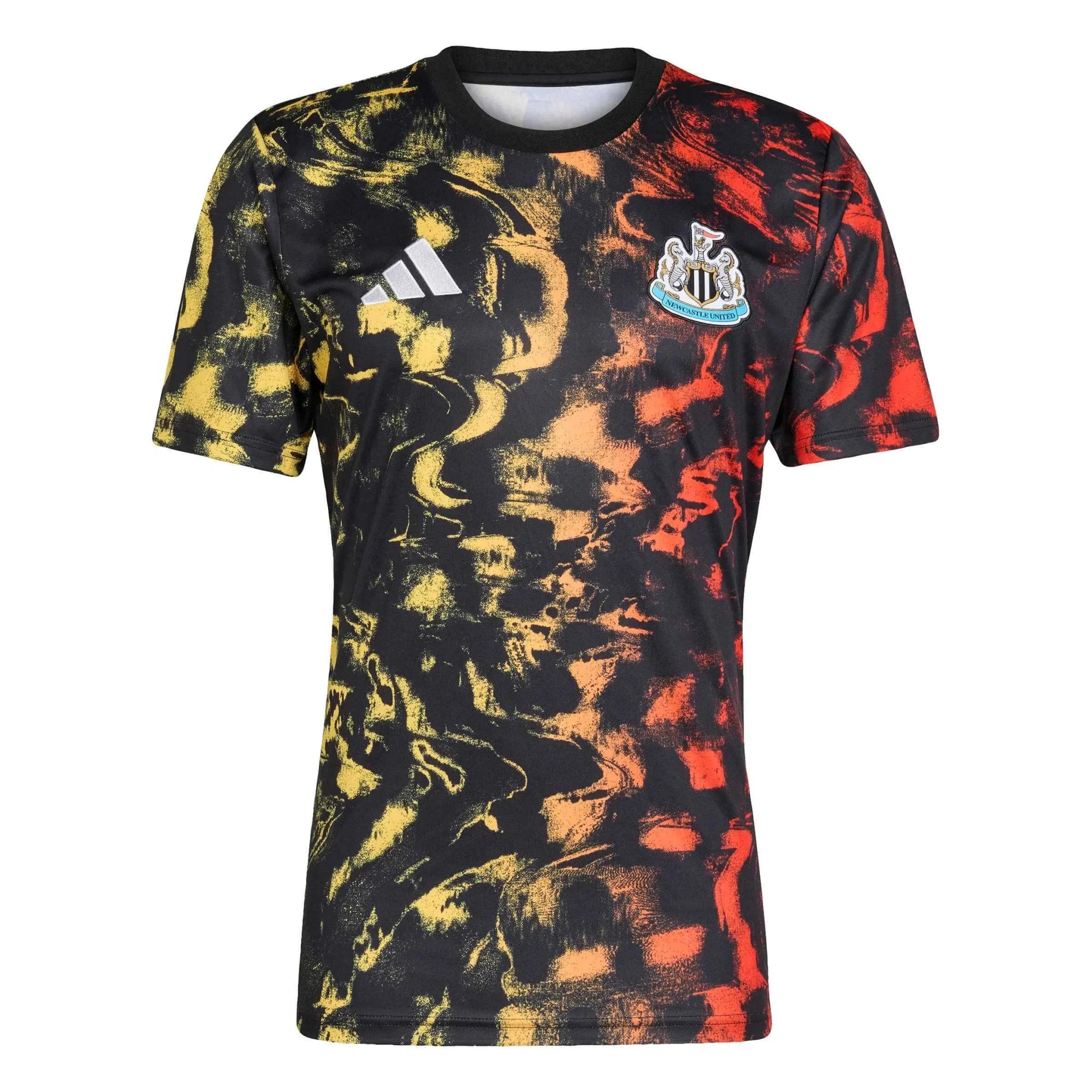 adidas 2025-26 Newcastle Men's Pre-Match Soccer Jersey 1