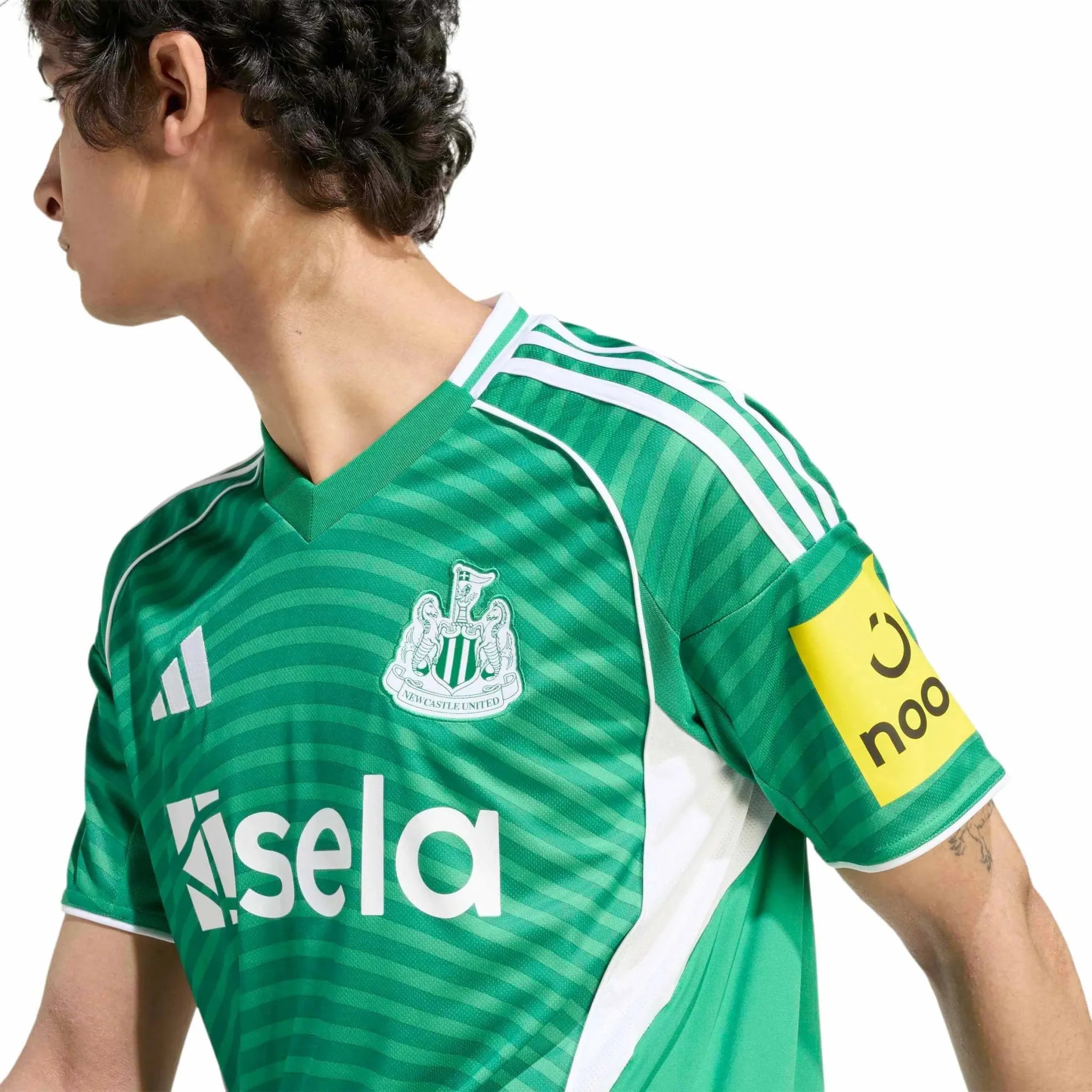 adidas 2025-26 Newcastle Men's Stadium Away Soccer Jersey 6