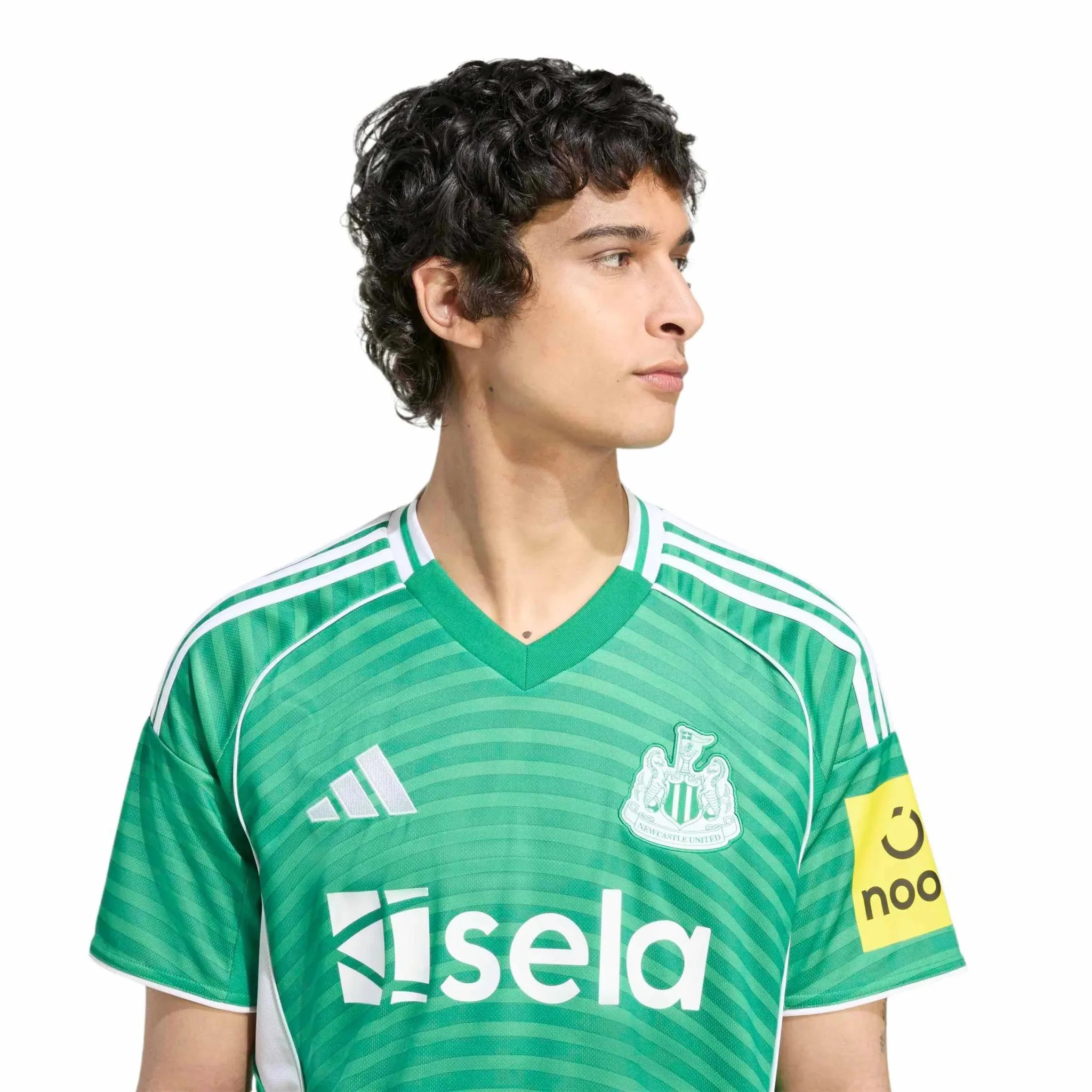 adidas 2025-26 Newcastle Men's Stadium Away Soccer Jersey 5