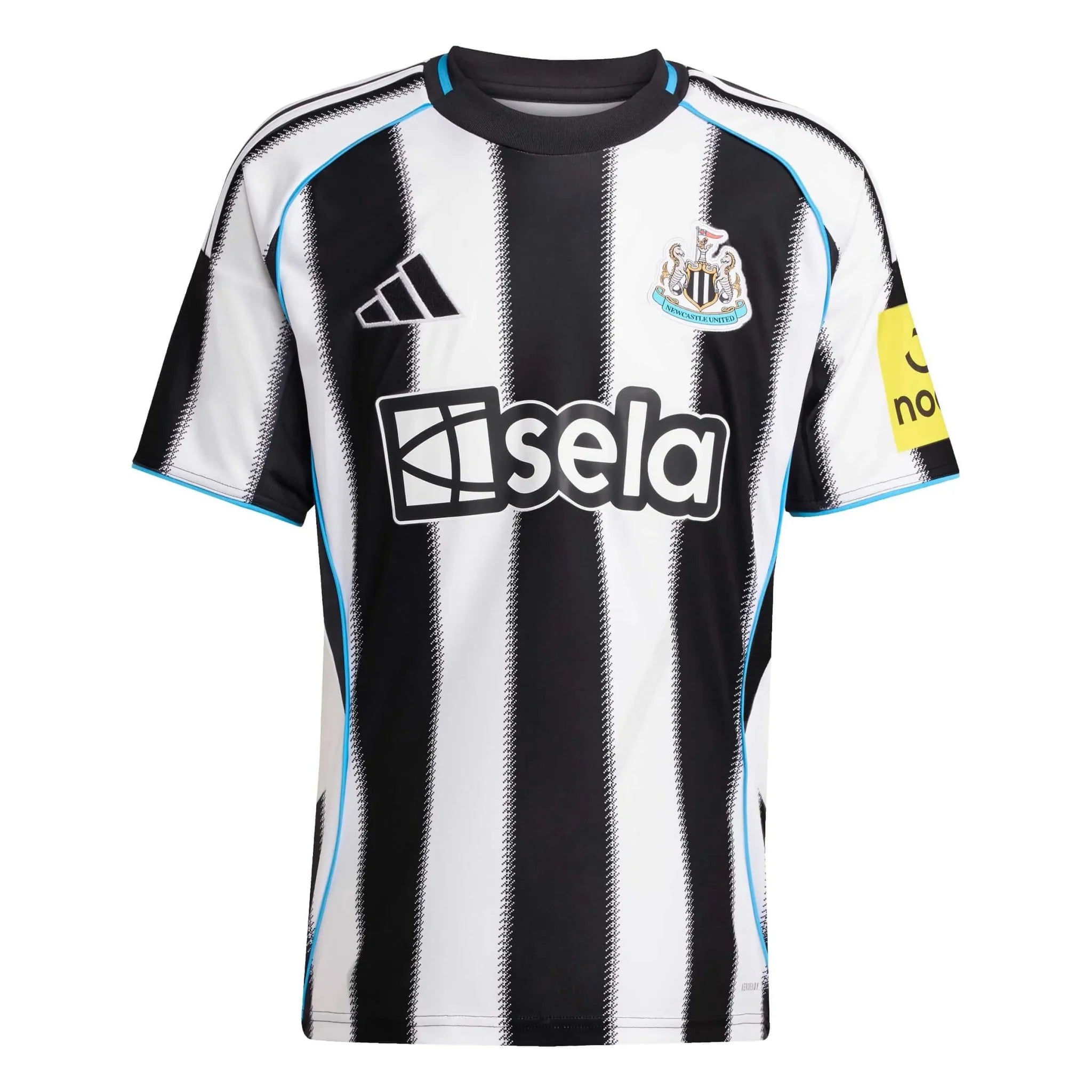 adidas 2025-26 Newcastle Men's Stadium Home Soccer Jersey 1