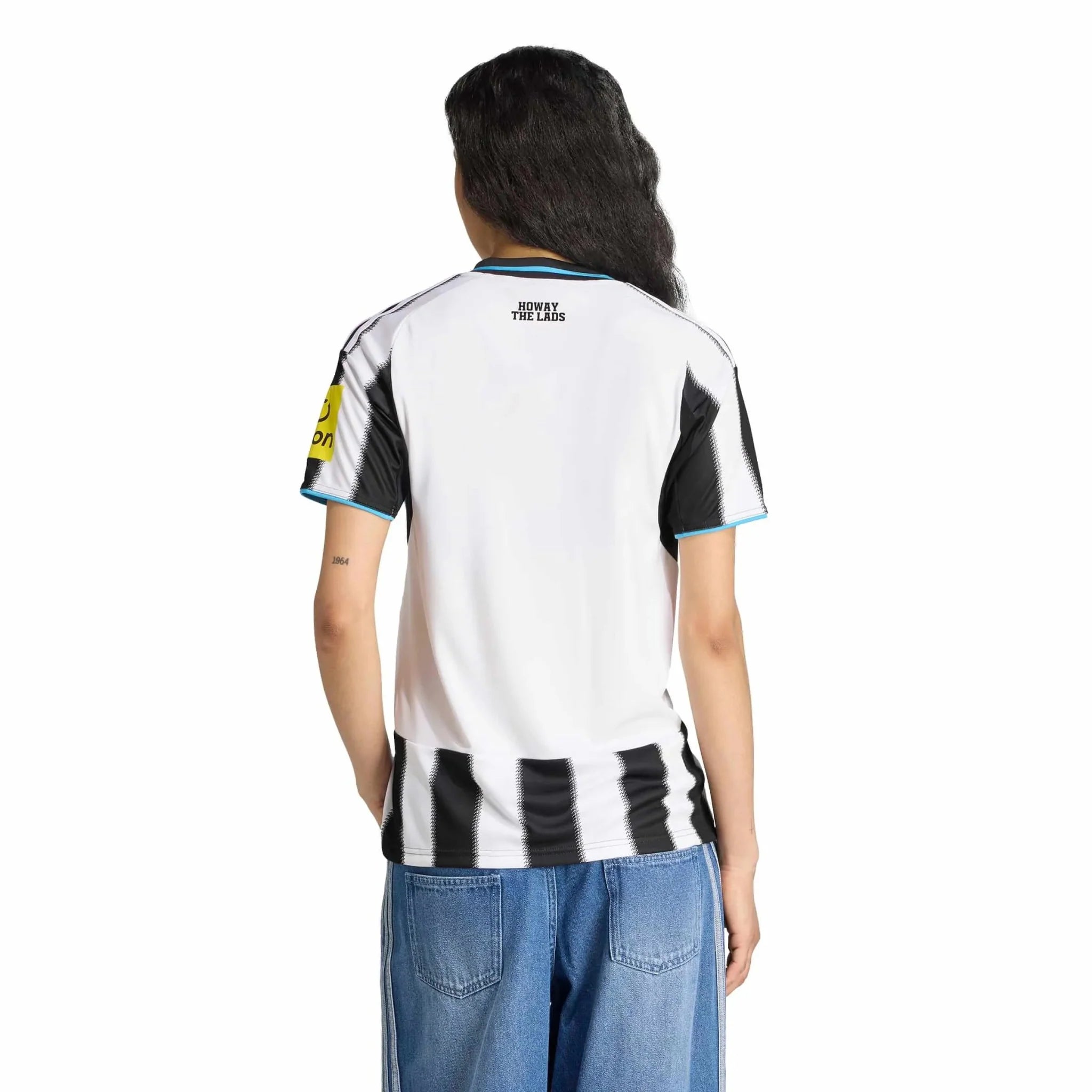 adidas 2025-26 Newcastle Women's Stadium Home Soccer Jersey 4