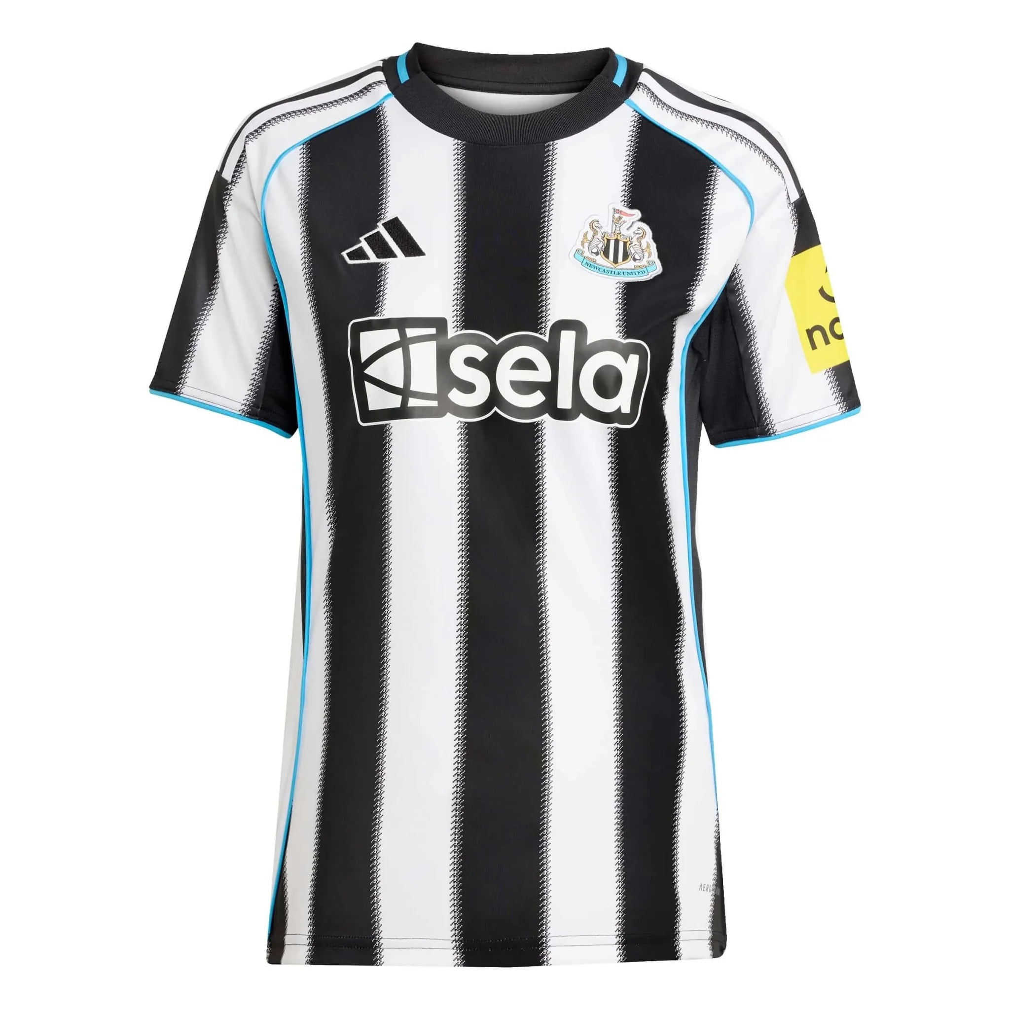 adidas 2025-26 Newcastle Women's Stadium Home Soccer Jersey 1