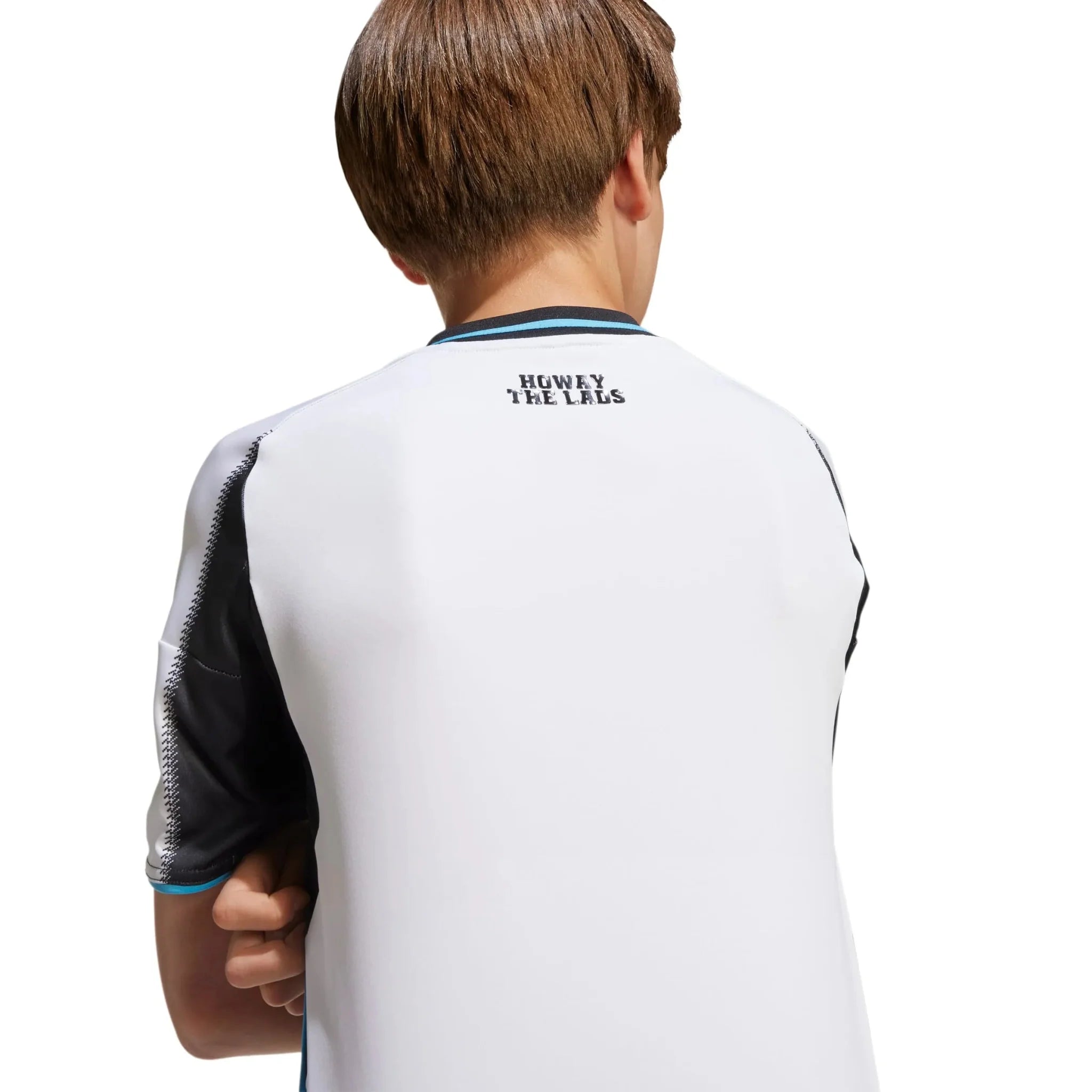 adidas 2025-26 Newcastle Youth Stadium Home Soccer Jersey 8