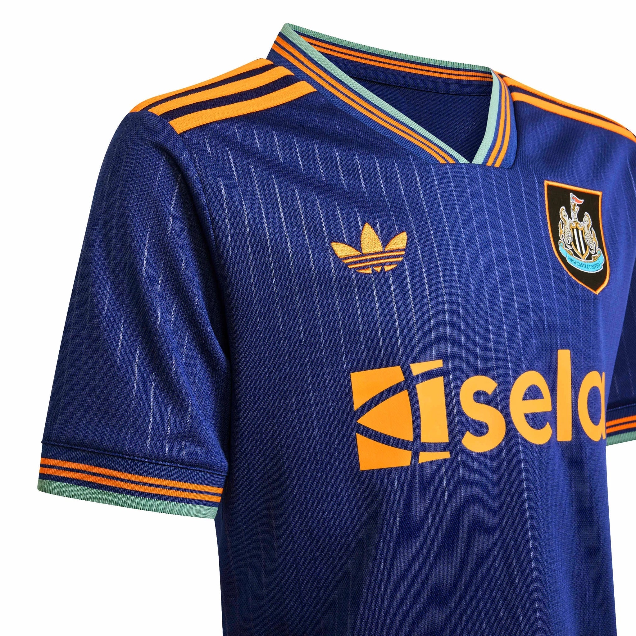 adidas 2025-26 Newcastle Youth Stadium Third Soccer Jersey 3