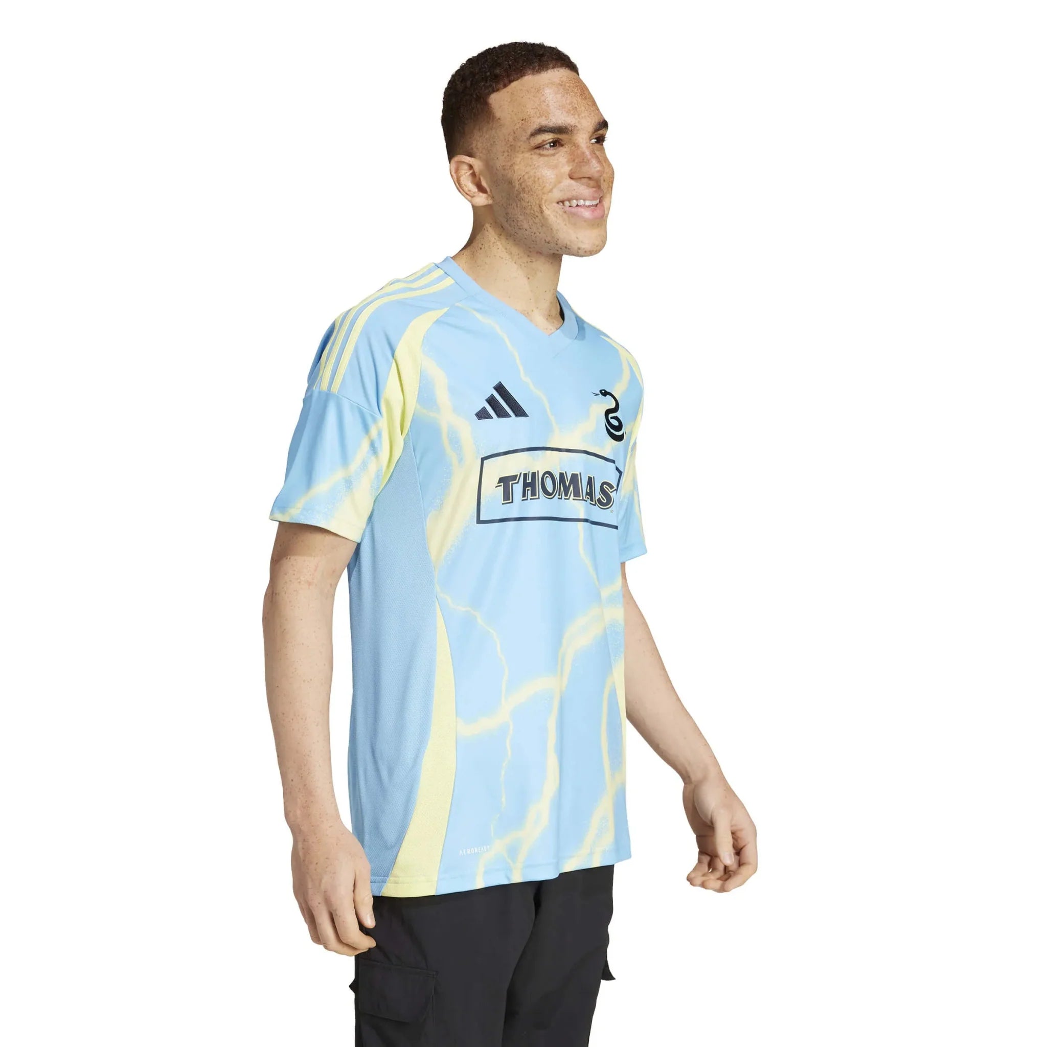 adidas 2025-26 Philadelphia Union Men's Stadium Away Soccer Jersey 4