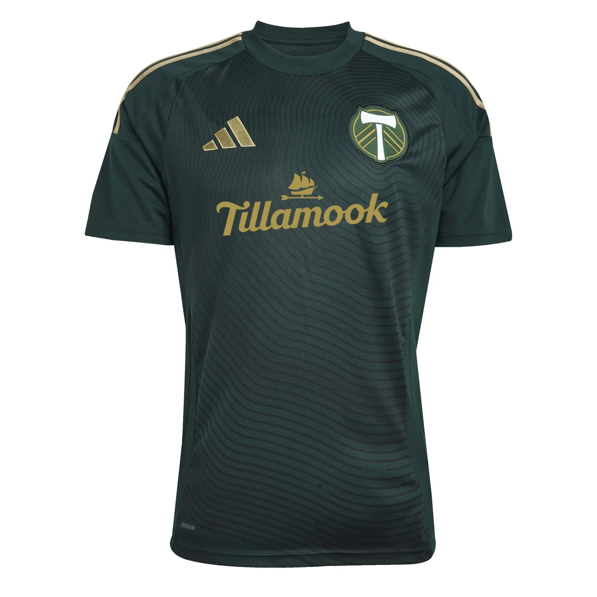 adidas 2025-26 Portland Timbers Men's Stadium Home Soccer Jersey 1