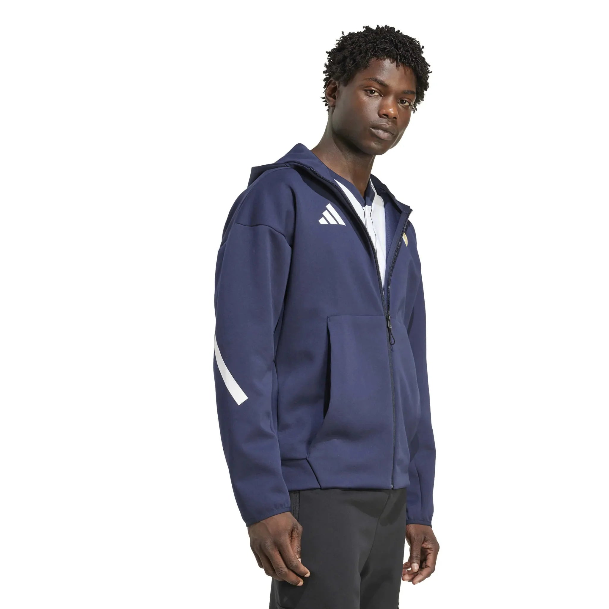 adidas 2025-26 Real Madrid Men's Anthem Jacket 3