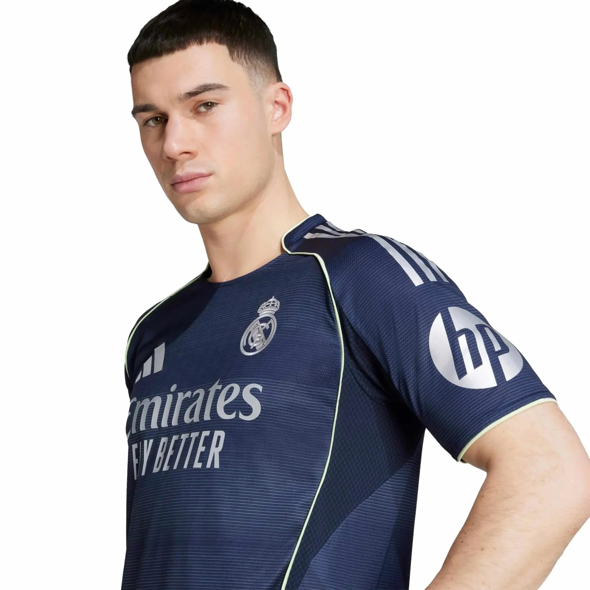 adidas 2025-26 Real Madrid Men's Authentic Away Soccer Jersey 5