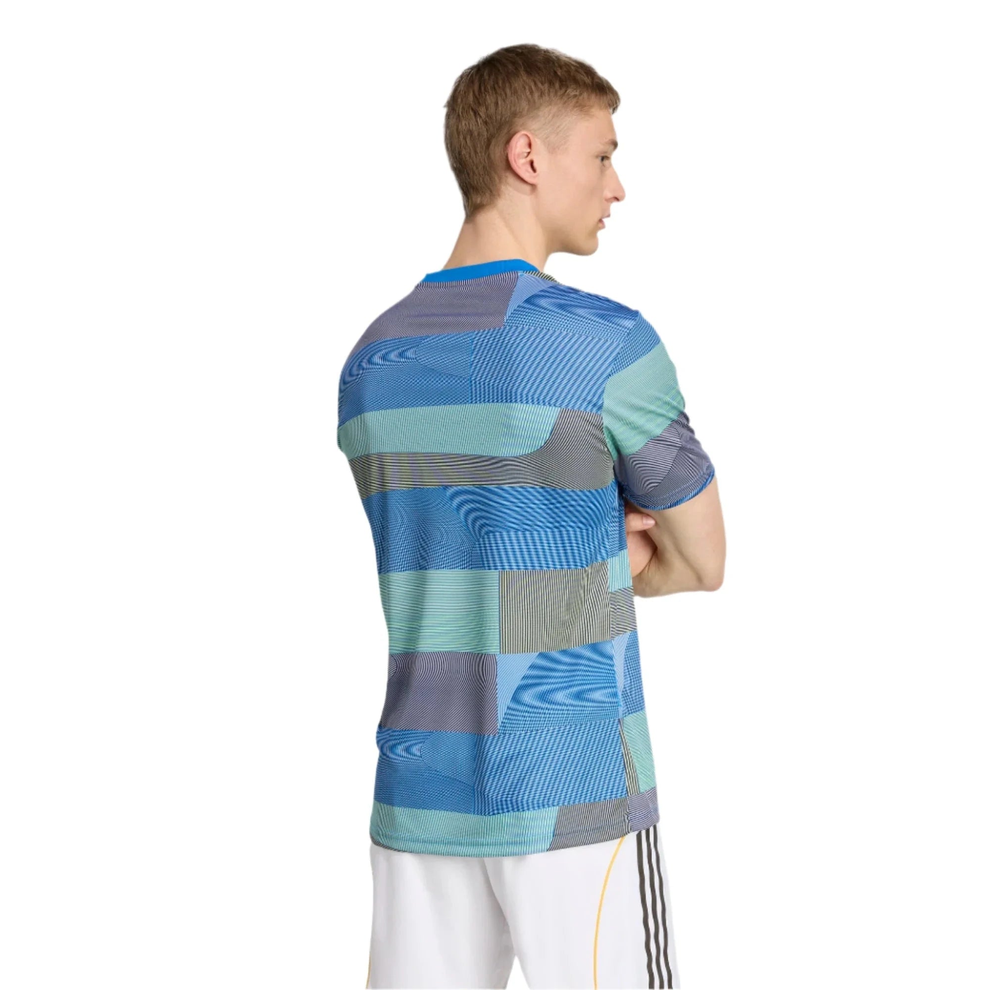 adidas 2025-26 Real Madrid Men's Pre-Match Soccer Jersey 5