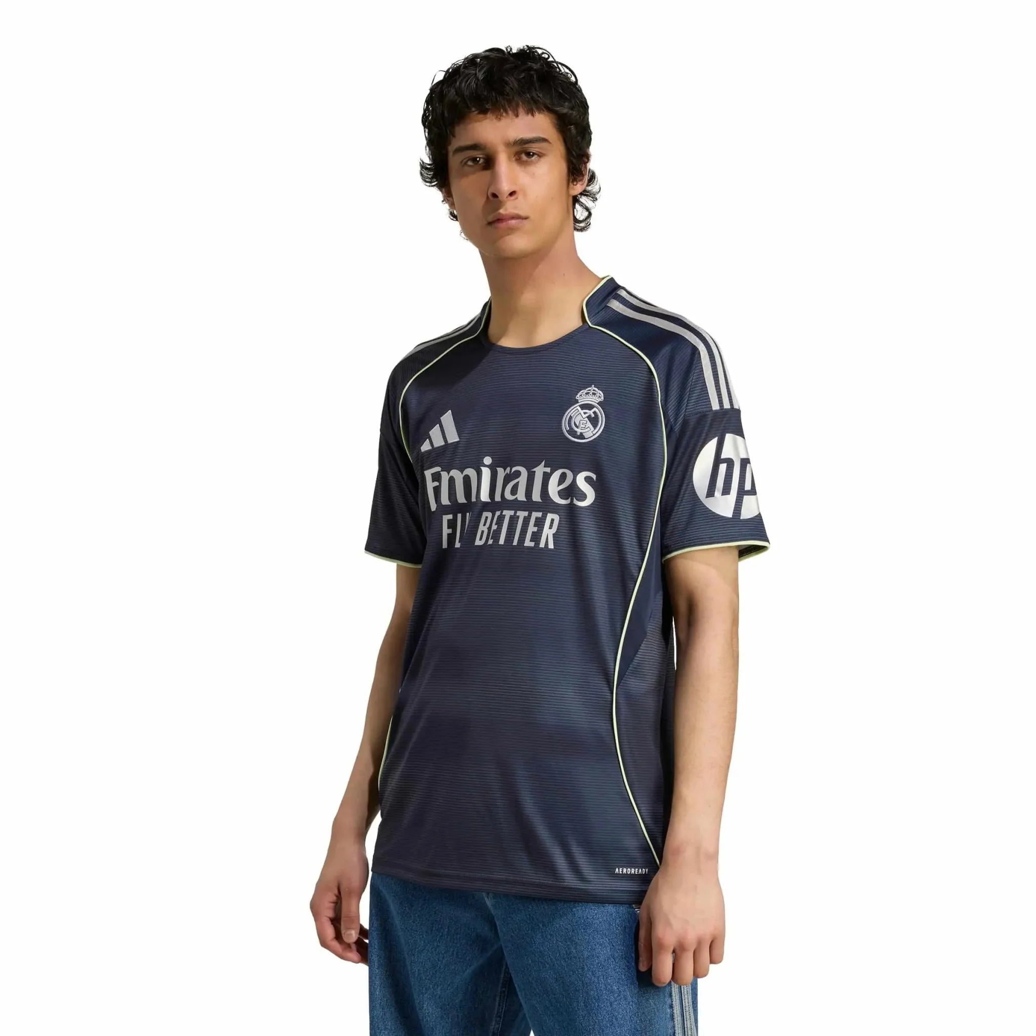 adidas 2025-26 Real Madrid Men's Stadium Away Soccer Jersey 3