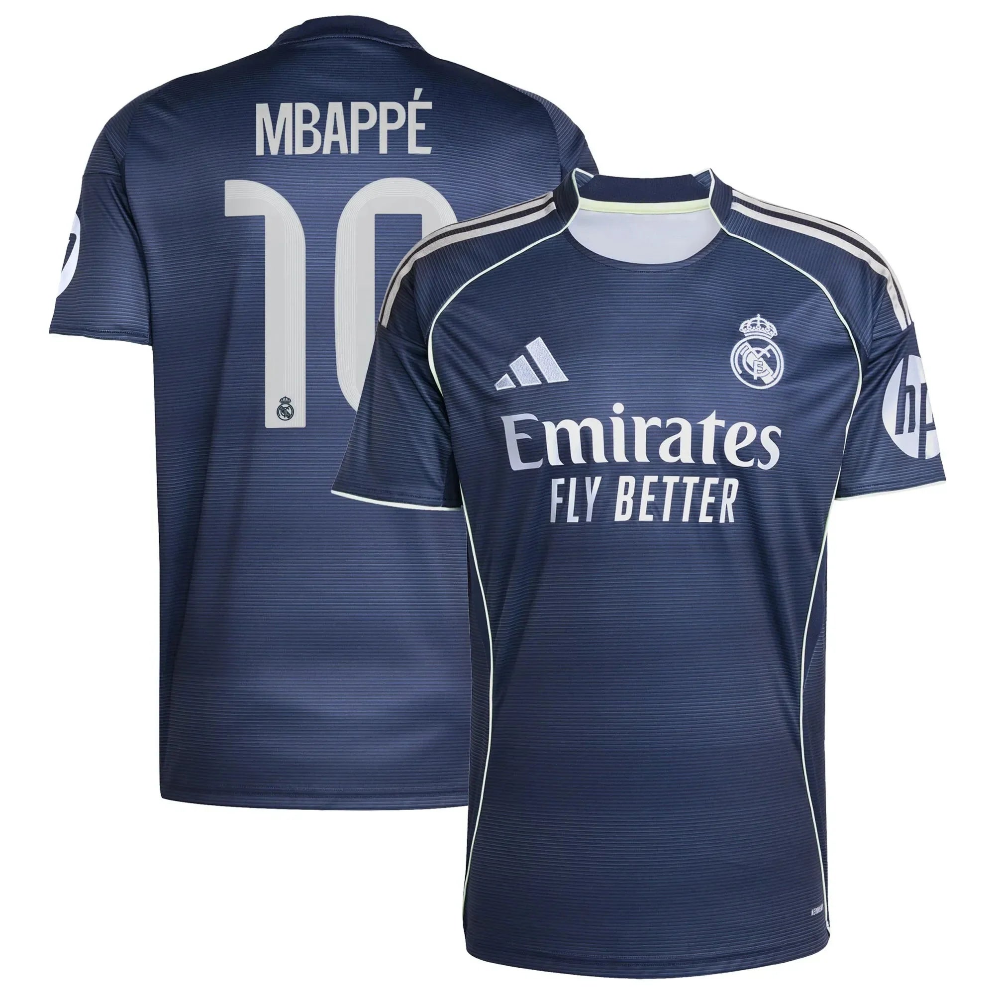 adidas 2025-26 Real Madrid Men's Stadium Away Soccer Jersey 7