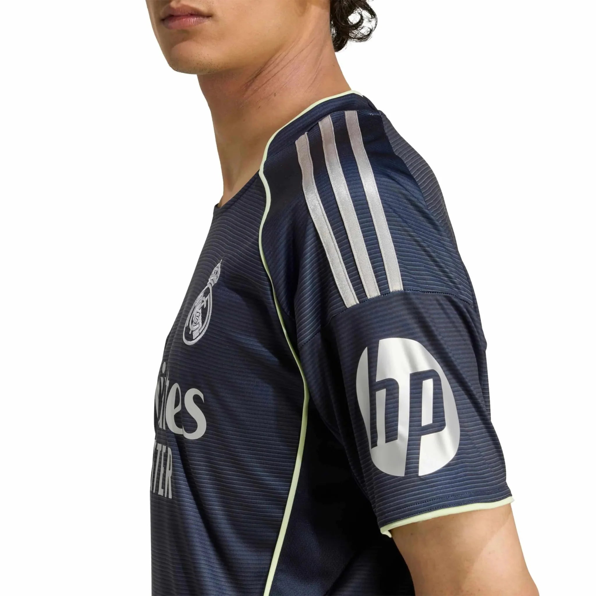 adidas 2025-26 Real Madrid Men's Stadium Away Soccer Jersey 6