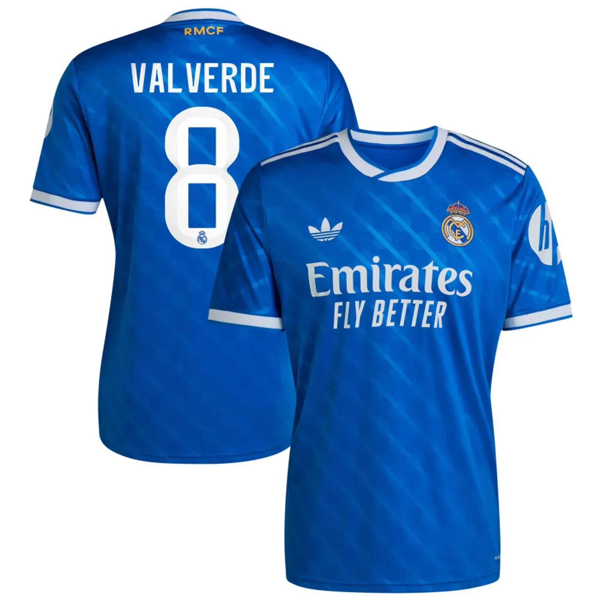 adidas 2025-26 Real Madrid Men's Stadium Third Soccer Jersey 7