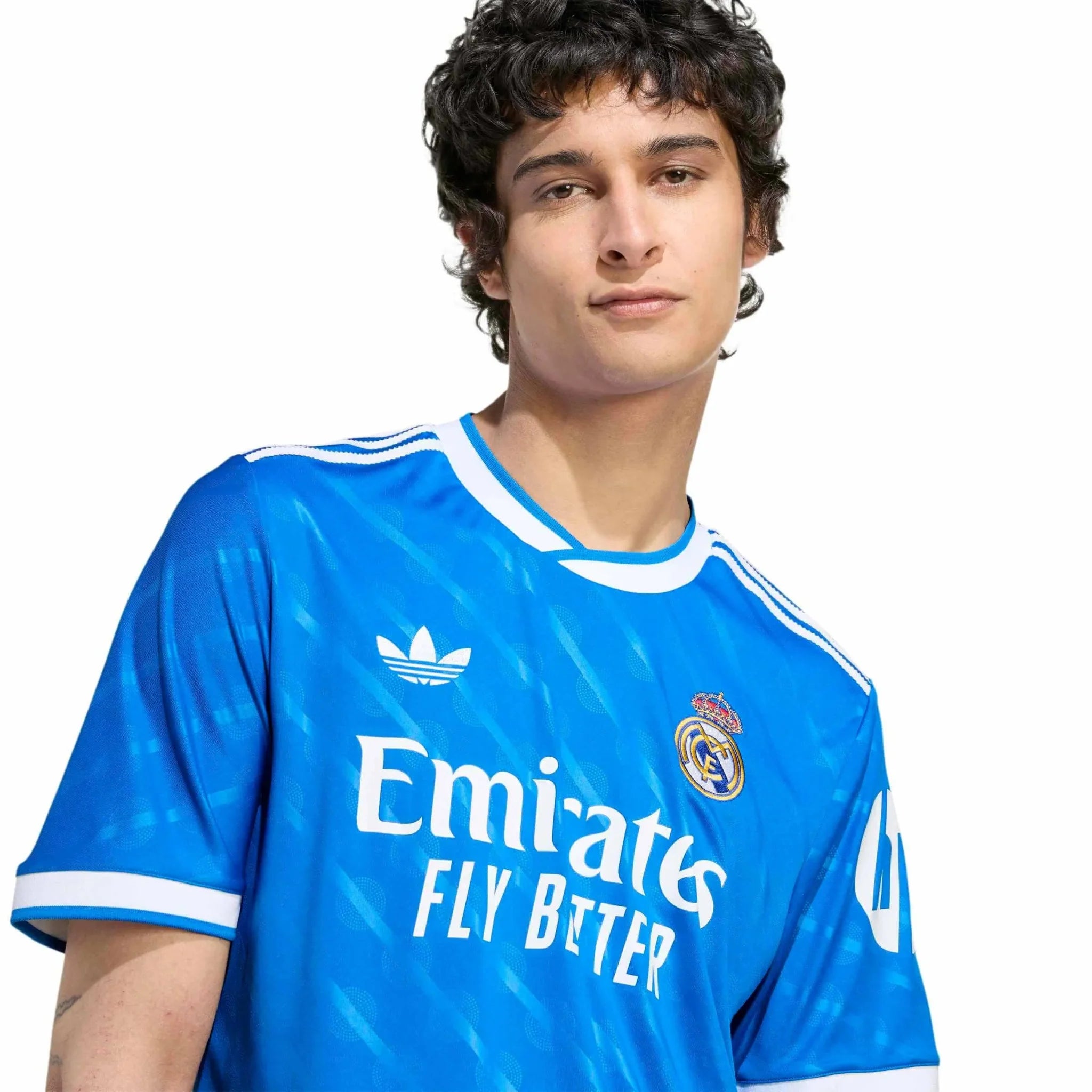 adidas 2025-26 Real Madrid Men's Stadium Third Soccer Jersey 5