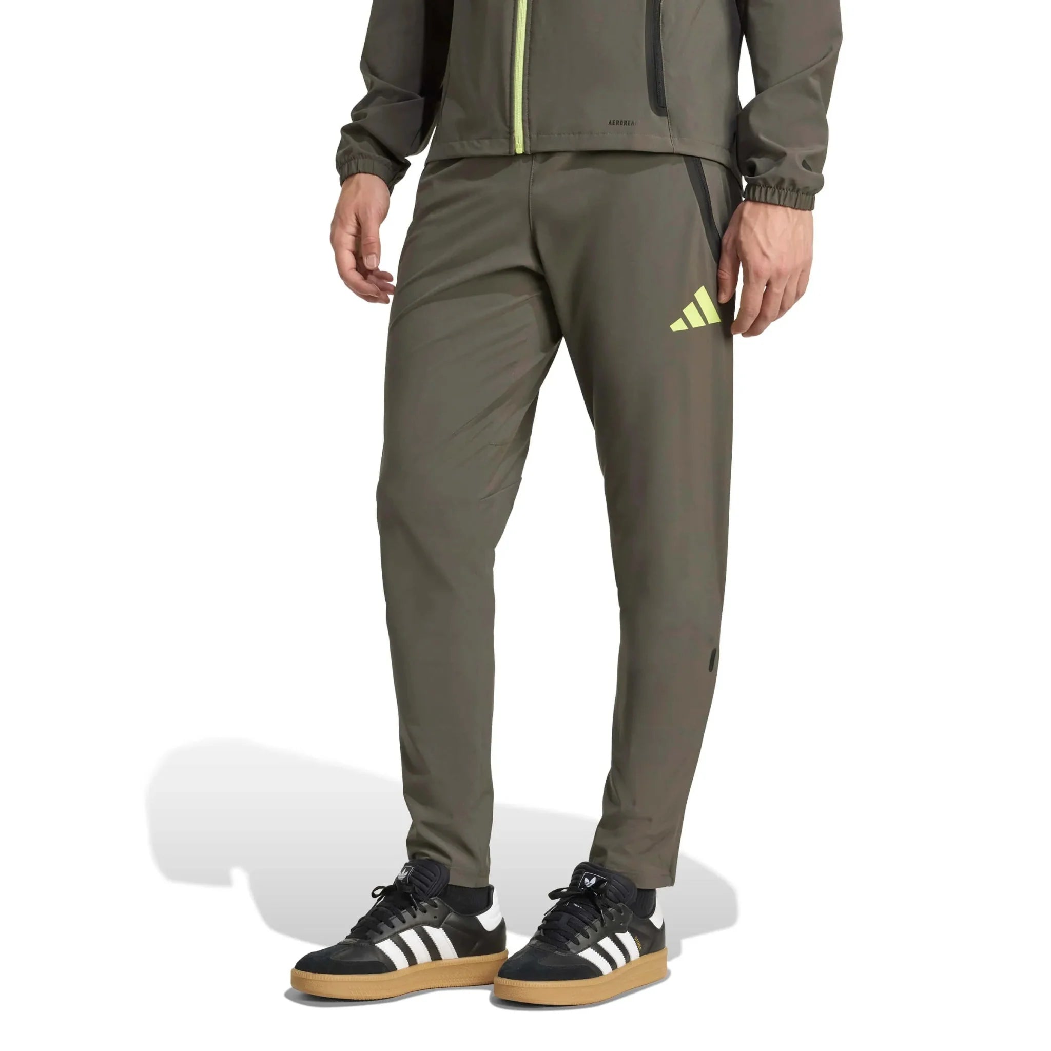 adidas 2025-26 Real Madrid Men's Tiro 25 Competition Vis Tech Travel Pants 2