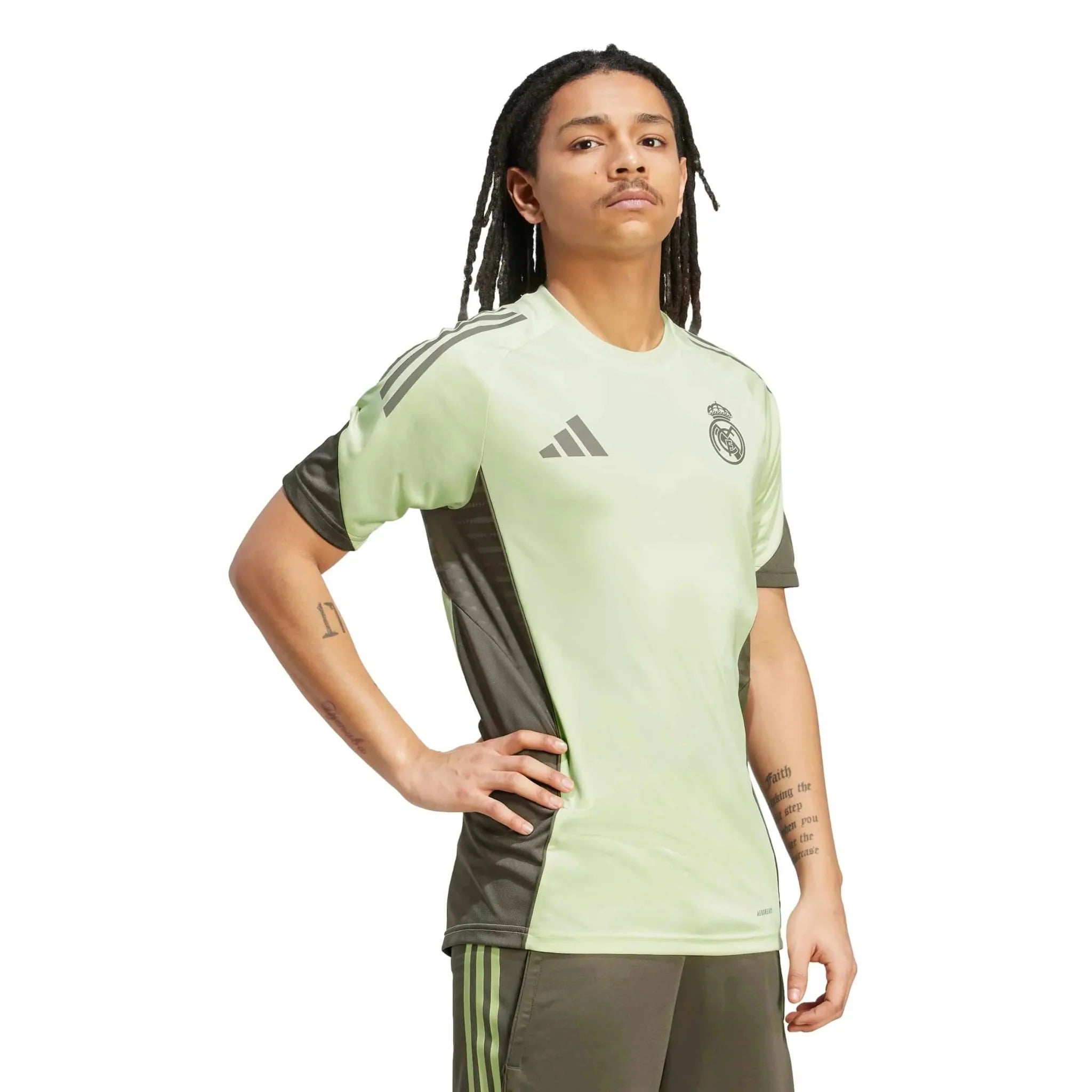 adidas 2025-26 Real Madrid Men's Training Soccer Jersey 4